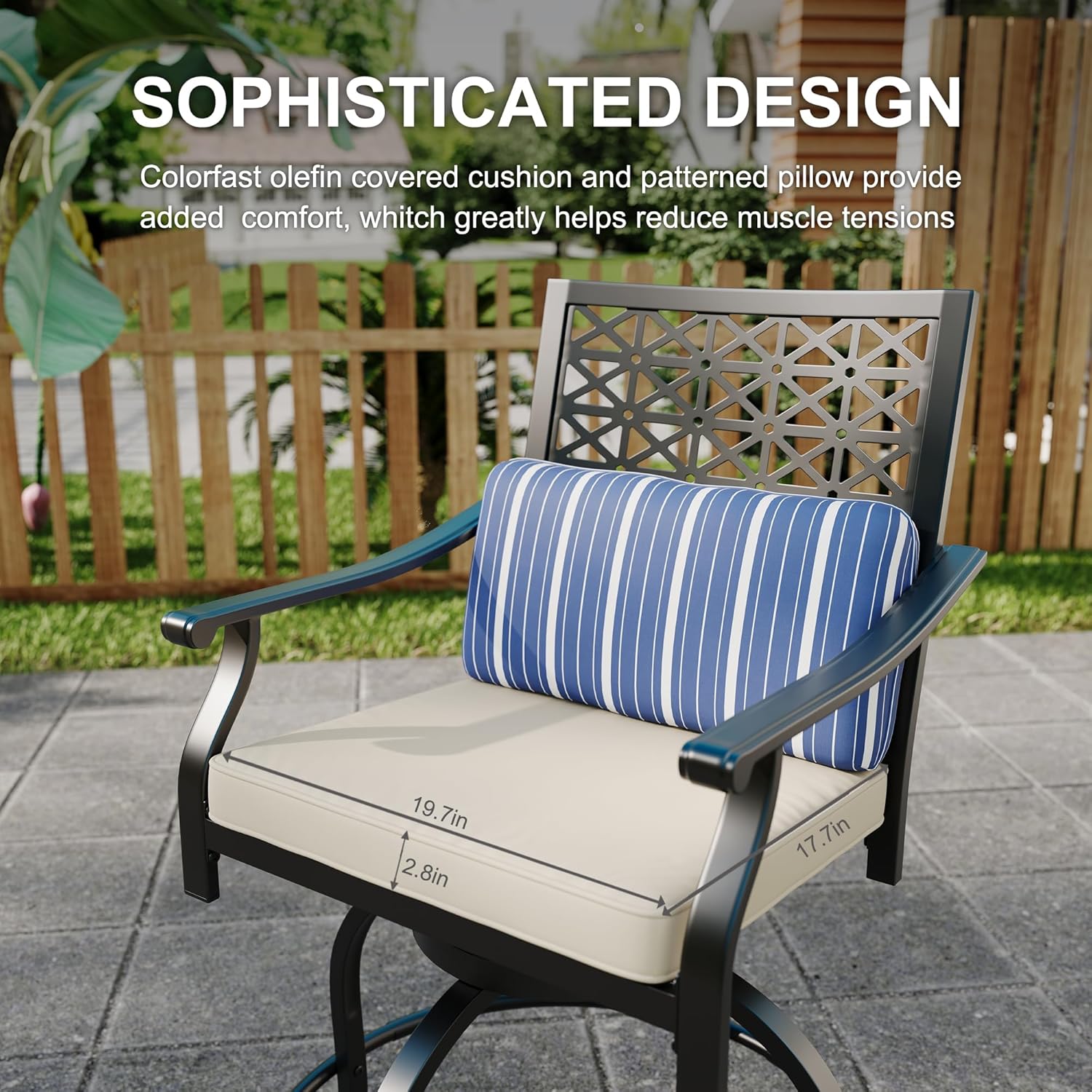 Qeetex LHF-HW-PPG-334L9B38 Patio-Conversation-Sets - View #4