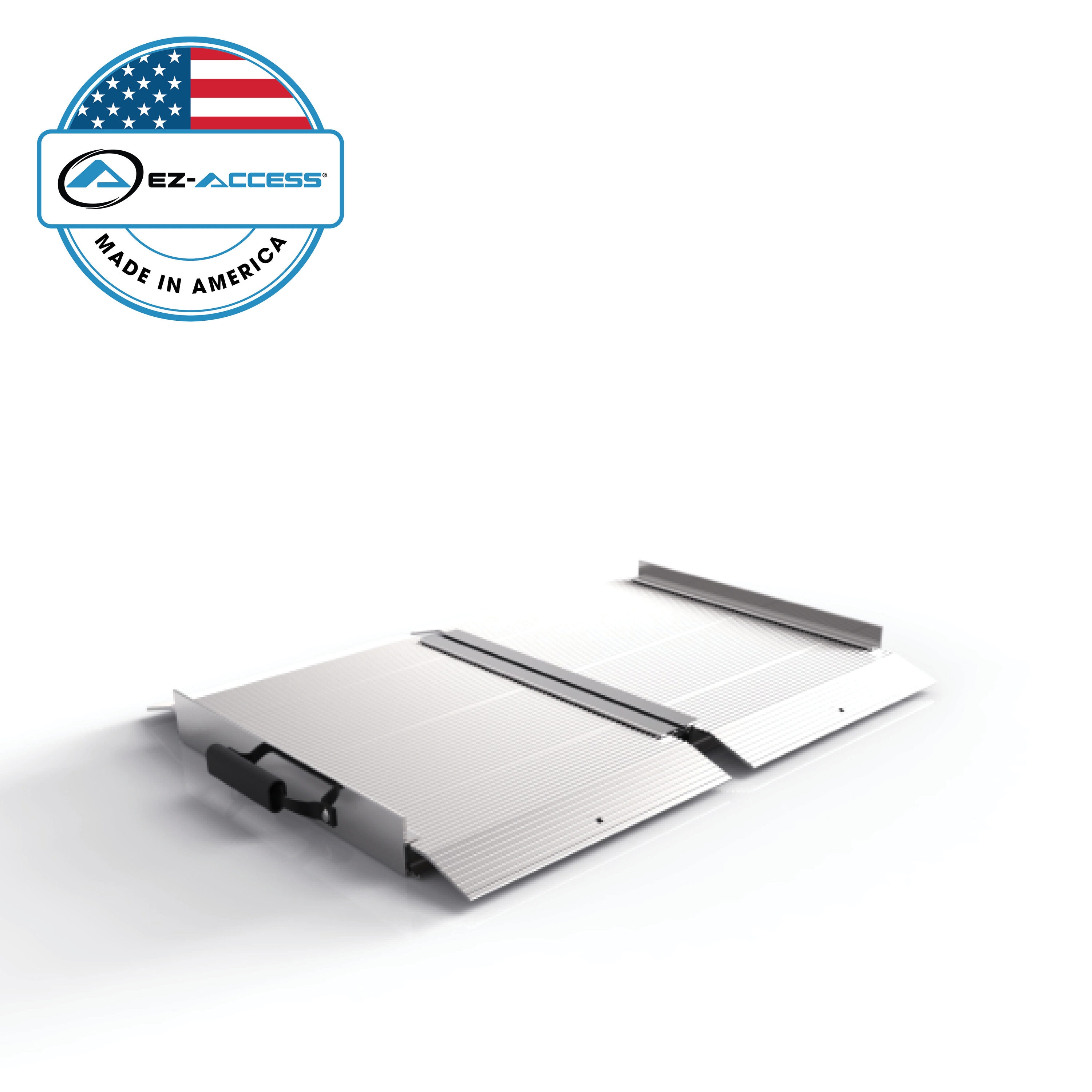 EZ-ACCESS TRAVERSE SF02 2.55-ft x 2-ft 1600-lb Capacity Folding Loading Ramp