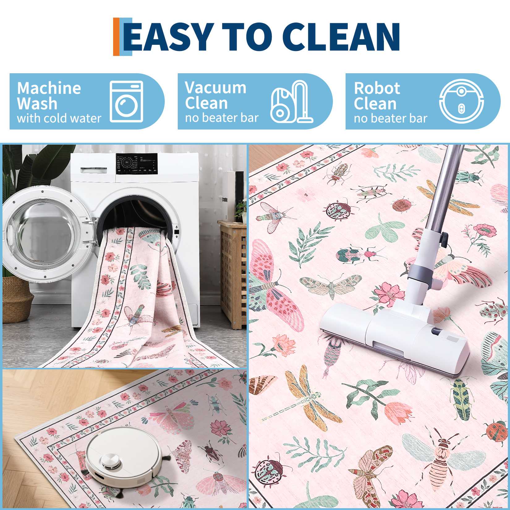 WhizMax SUNNY-PHK-344MCDRA rugs - View #9