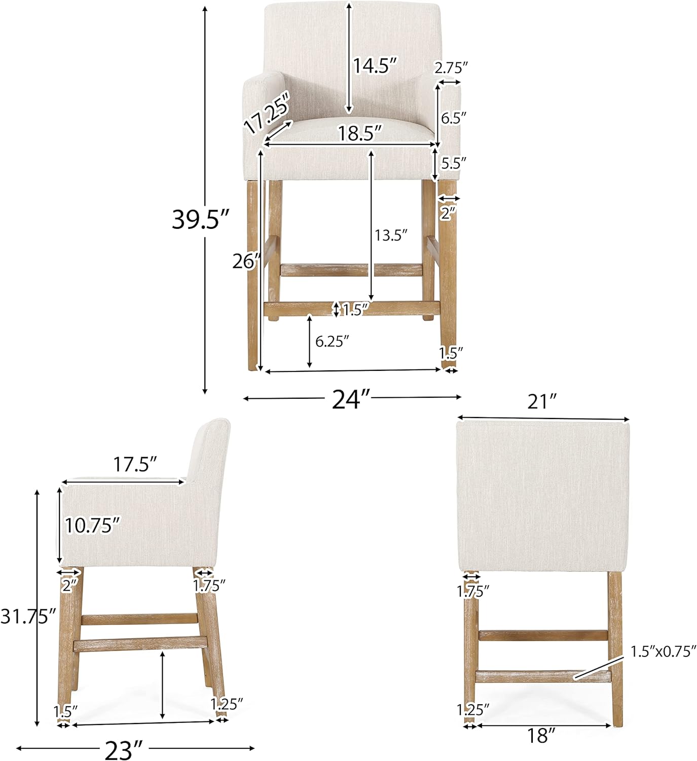 Christopher Knight Home 318131 stools - View #10