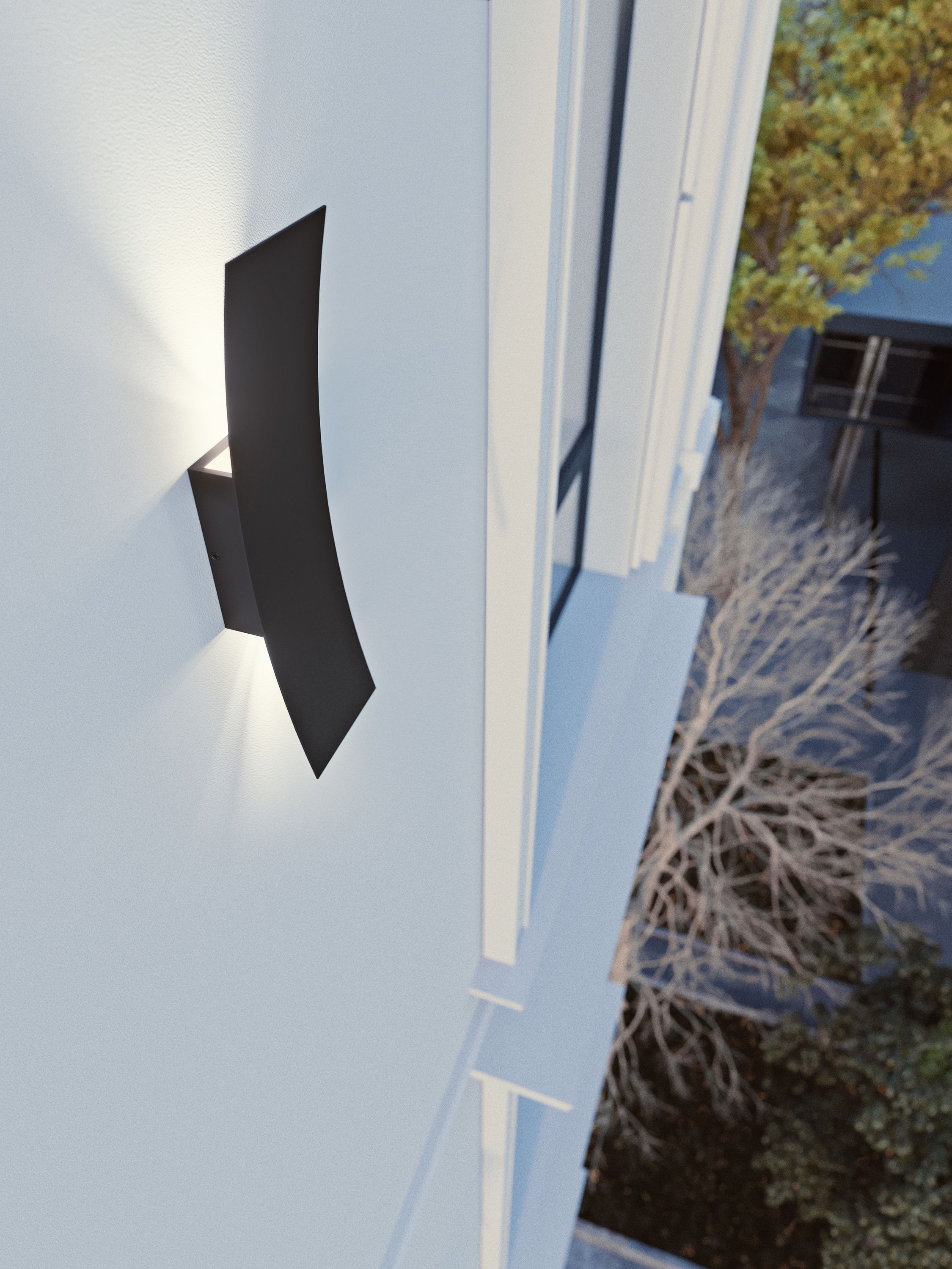 AFX SADW0518L30D1BK Outdoor-Wall-Lighting - View #2