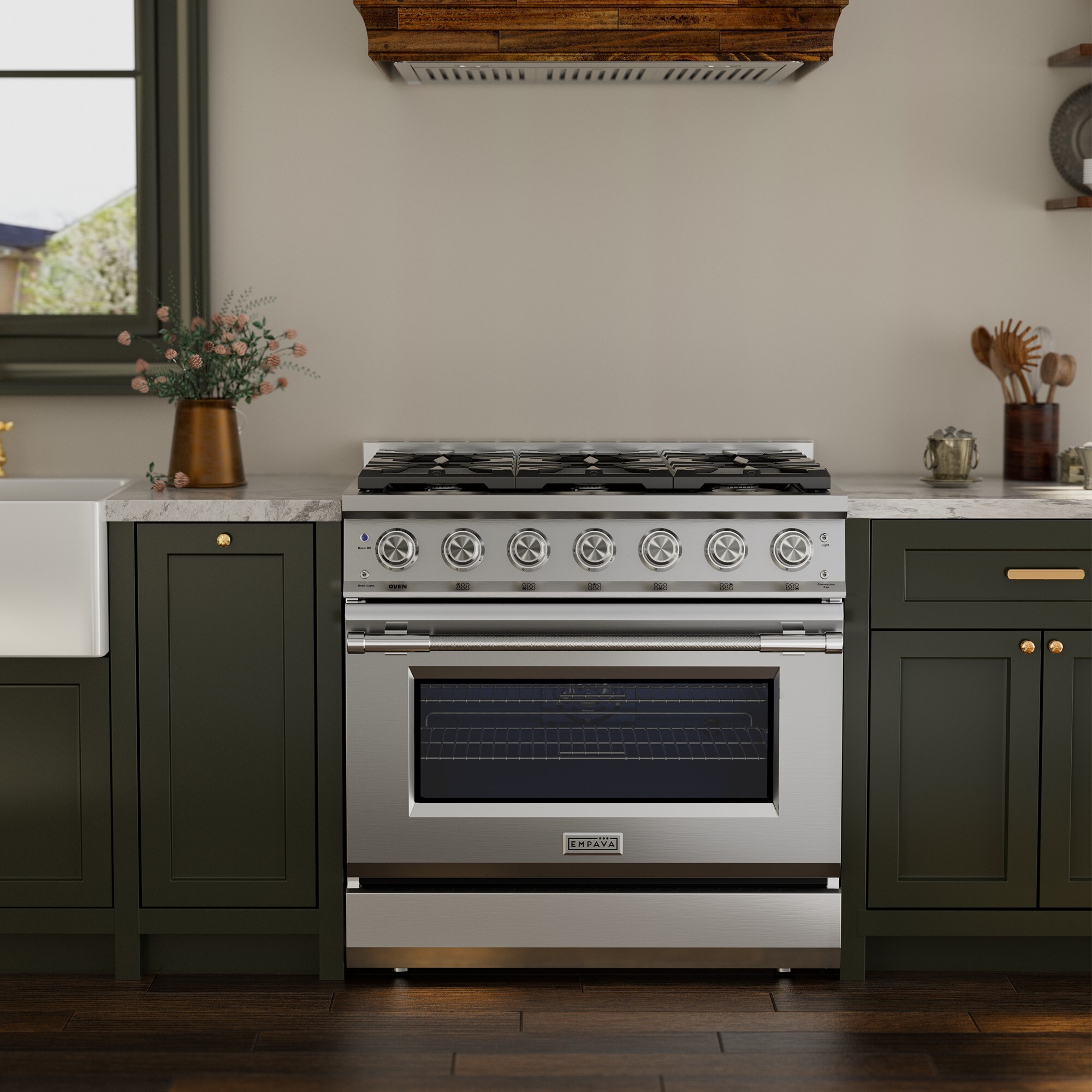 Empava EL-36GRX52 Freestanding-Gas-Ranges - View #8