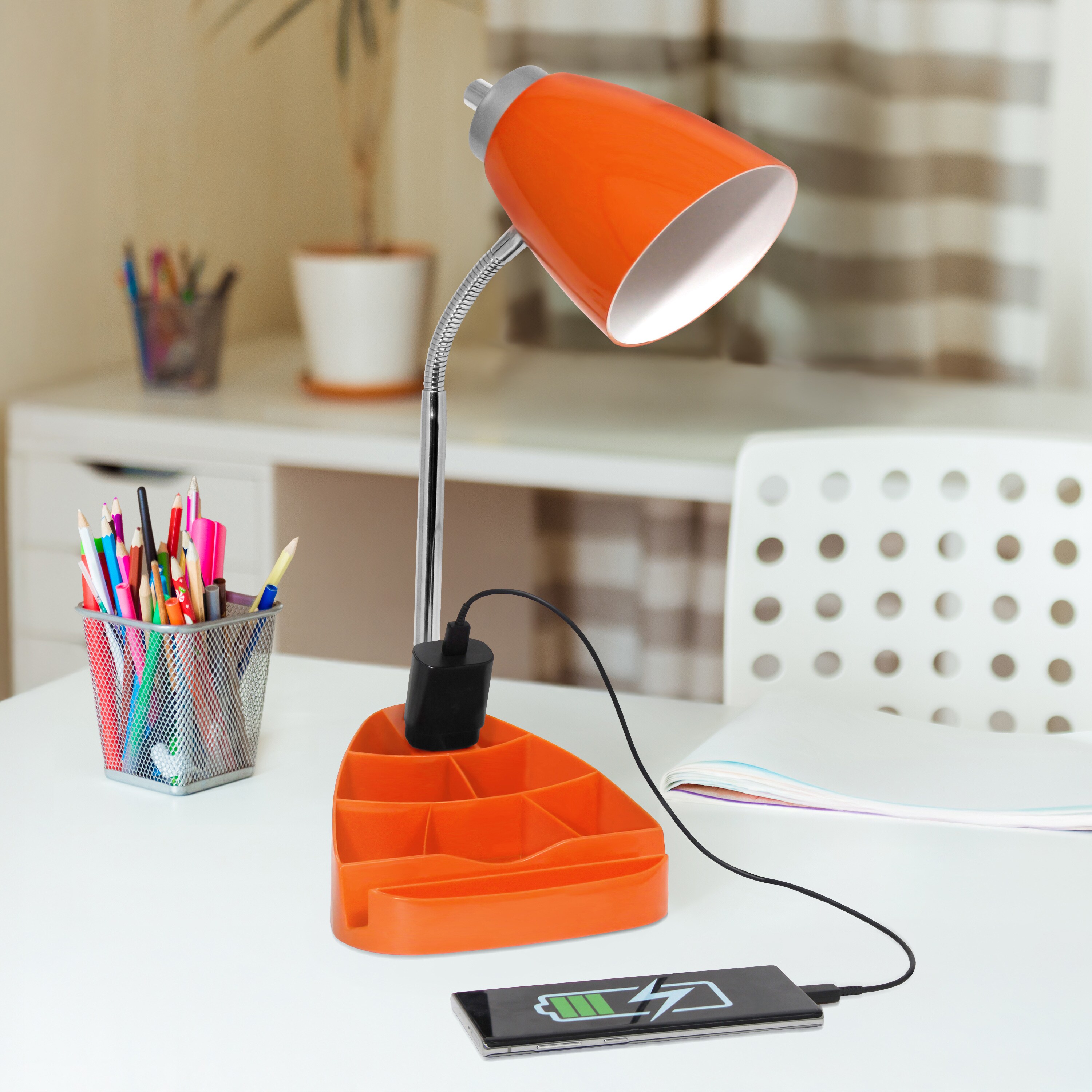 Simple Designs LD1094-ORG Desk-Table-Lamps - View #4