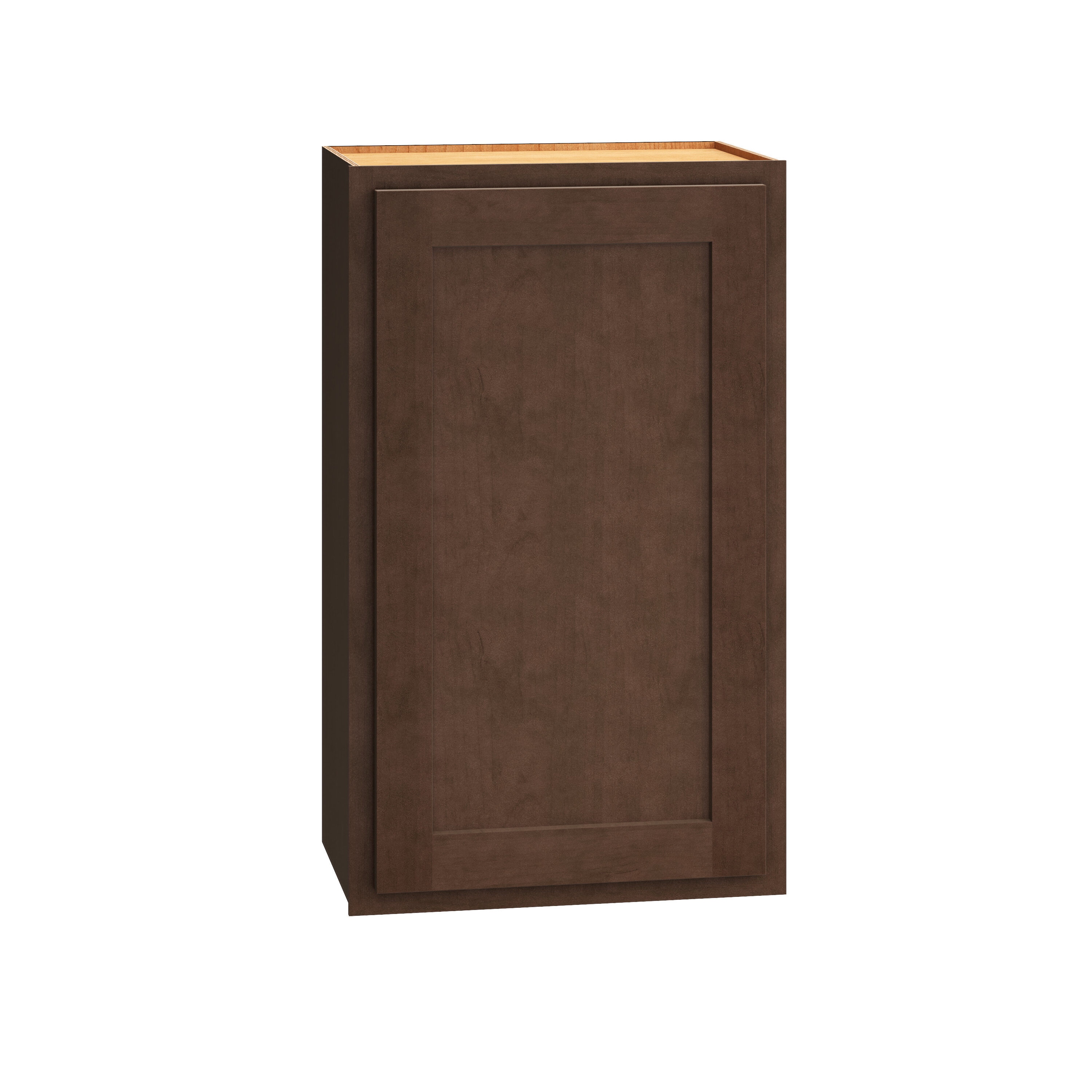 Diamond Express 320 W1830R Jamestown 18-in W x 30-in H x 12-in D Thatch Partial Overlay Wall Fully assembled Plywood Cabinet (Recessed Panel Shaker)