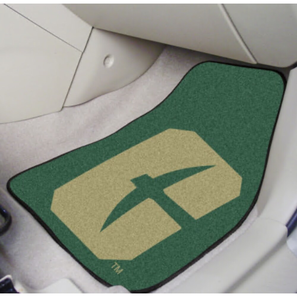 Logo Brands UNC University of North Caroli 2-pc Carpet Car Mat Set in ...