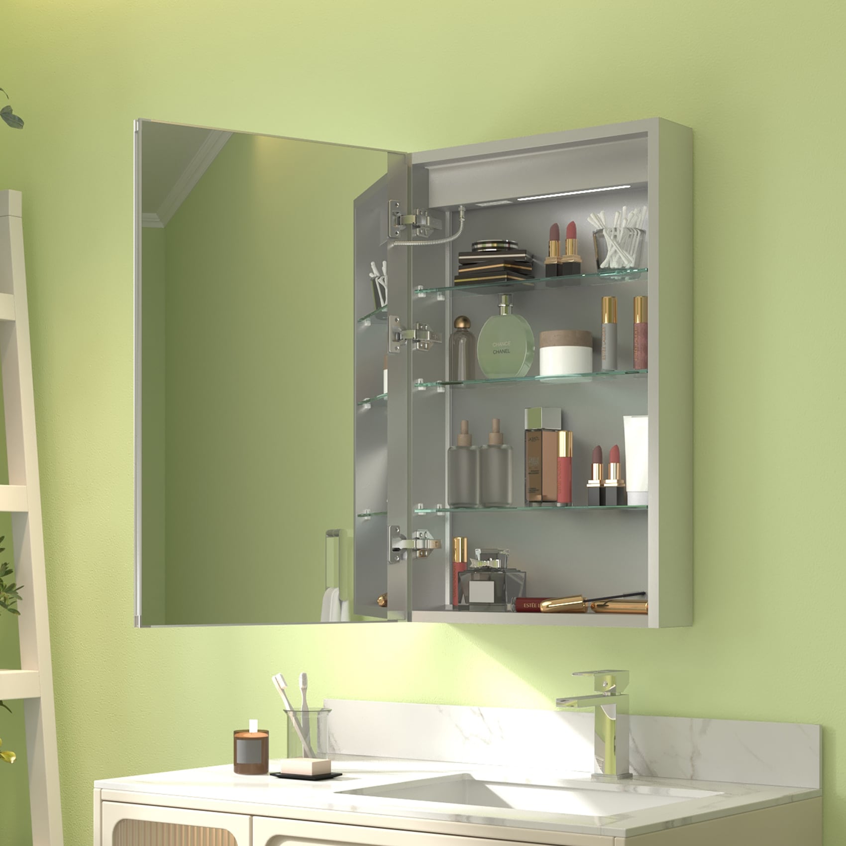 ExBrite W7MC1536L Bathroom-Medicine-Cabinets - View #3
