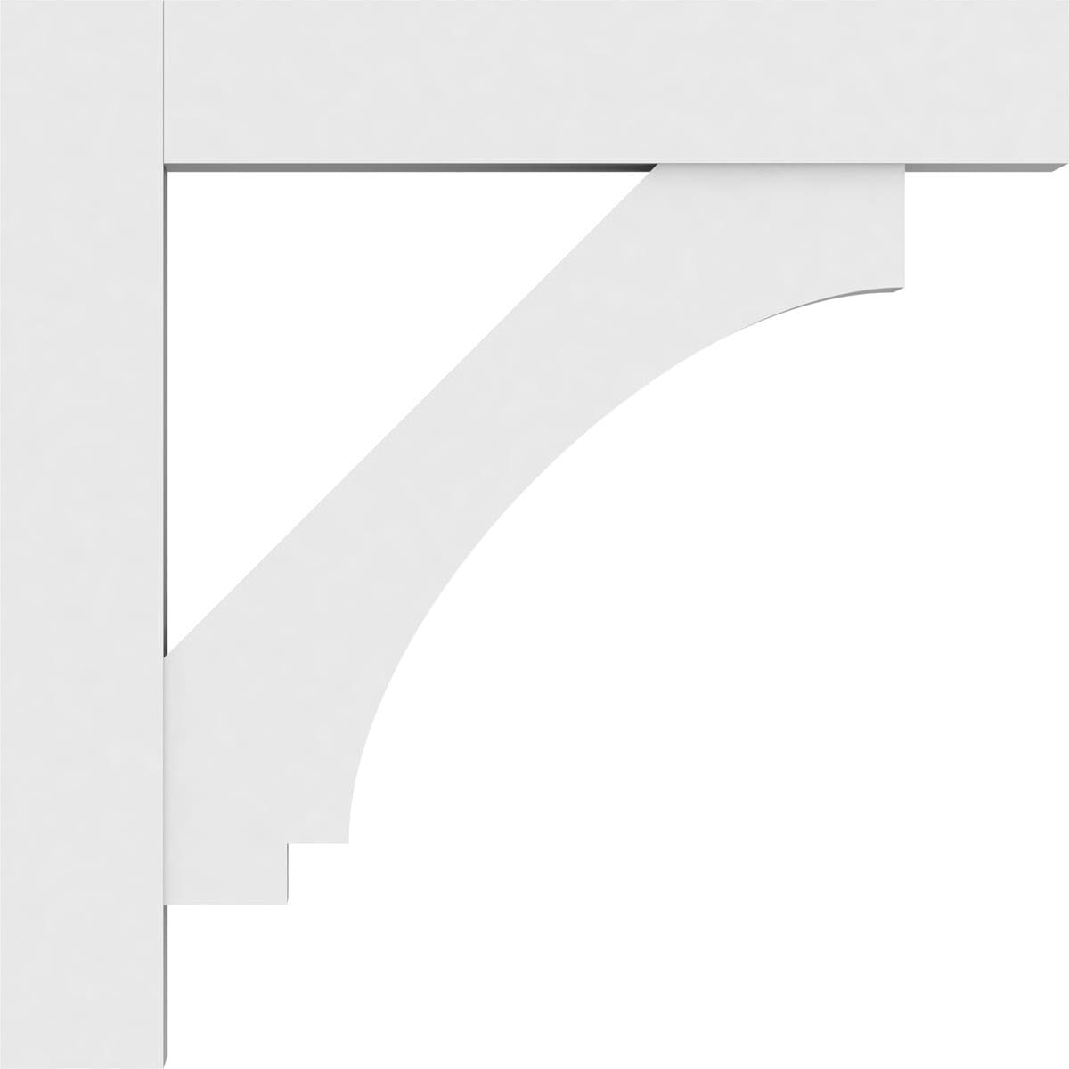 Ekena Millwork BKTP05X36X36IMP05 Exterior-Brackets-Braces - View #3