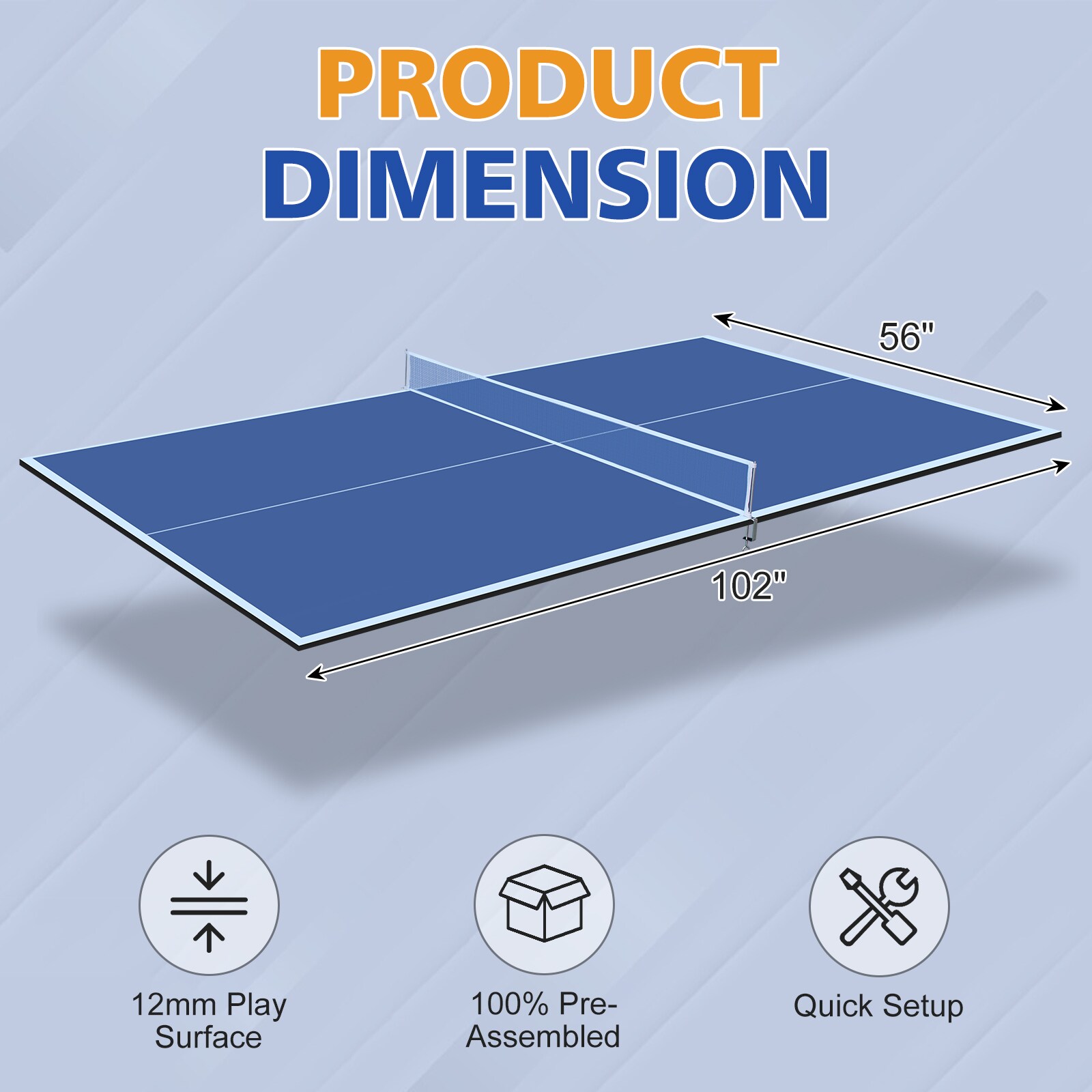 Dexmalle W1408P401724 Ping-Pong-Table - View #3