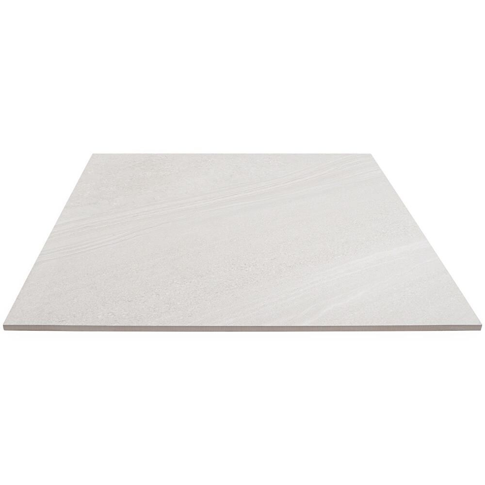 Artmore Tile Linus 4-Pack Blanco 24-in x 24-in Polished Porcelain Stone ...