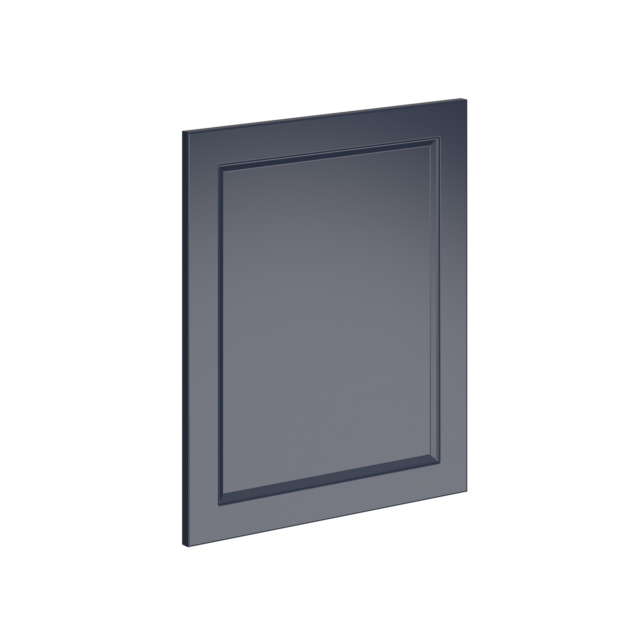Hugo&Borg Lorette 21-in W x 25-in H Navy Blue Painted Shaker Base cabinet door (Fits 21-in base box )