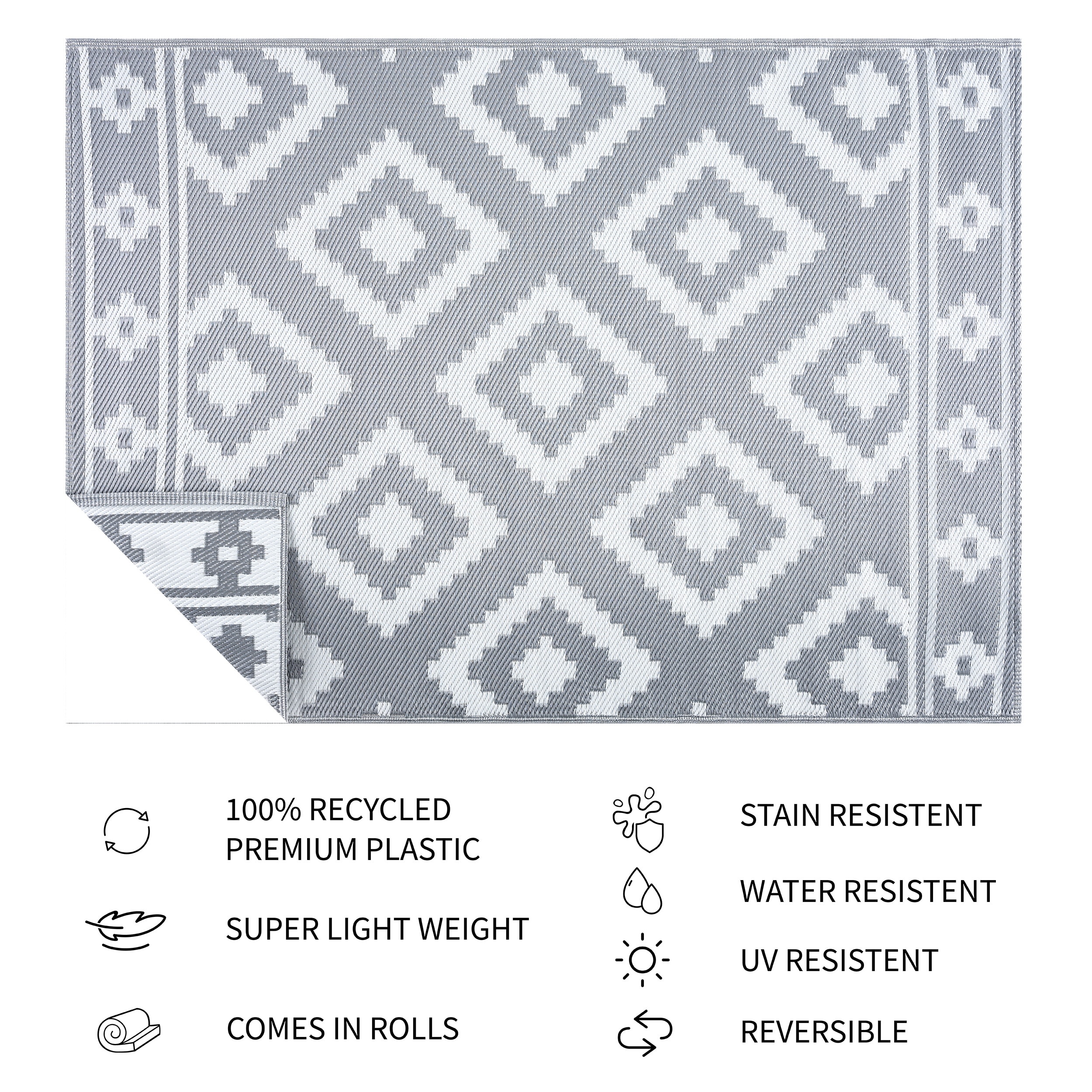 Playa Rug PLY-R-MLN-GW-6X9 rugs - View #3