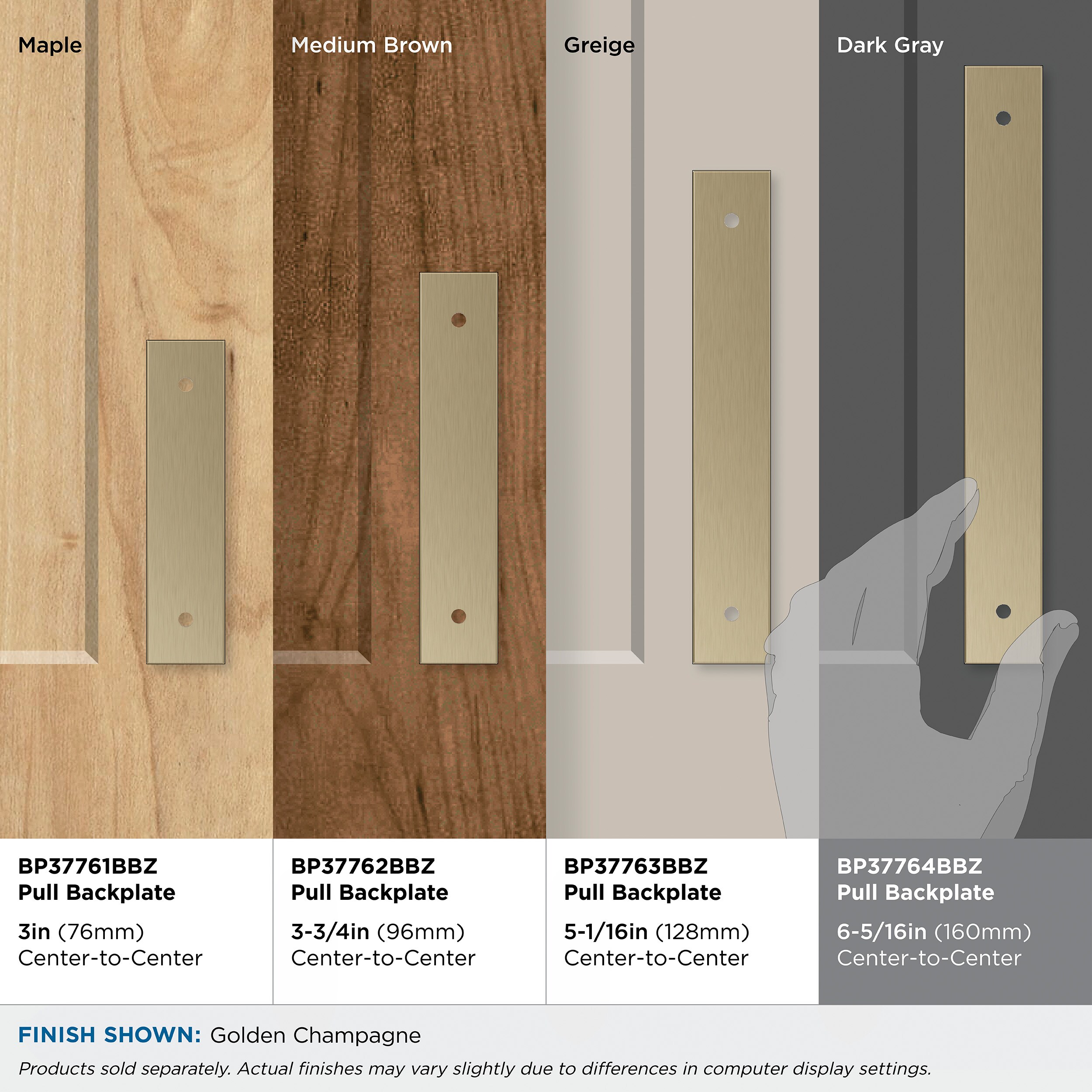 Amerock BP37764BBZ Drawer-Hardware - View #7