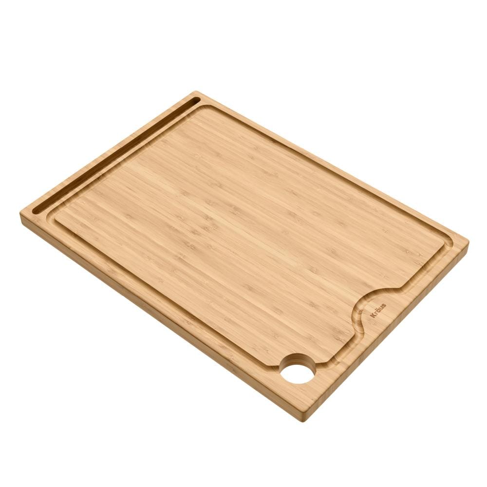 GoodCook Bamboo Cutting Board, 12-inch by 16-inch