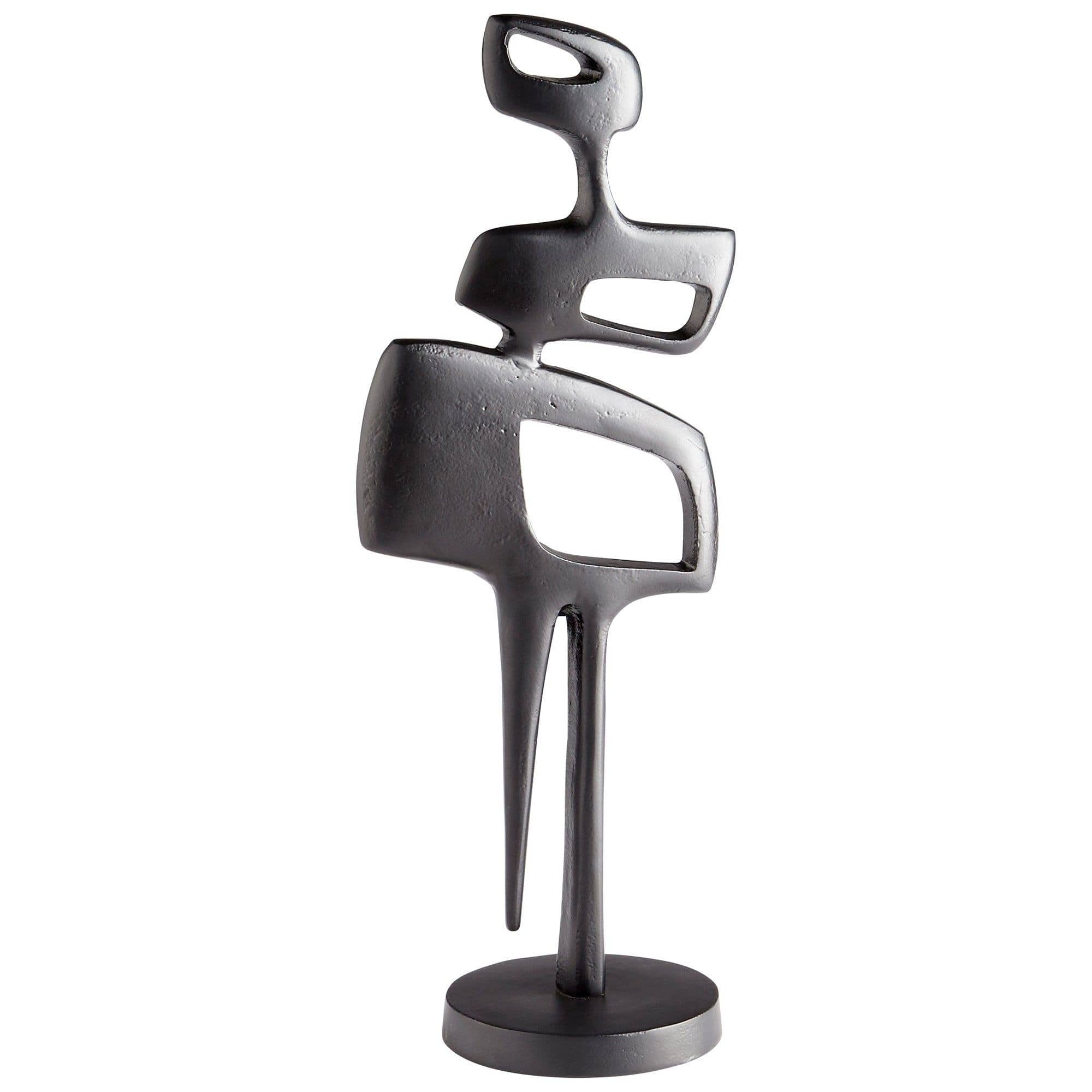 Cyan Design A-CYAN-10735 Black Aluminum Sculpture
