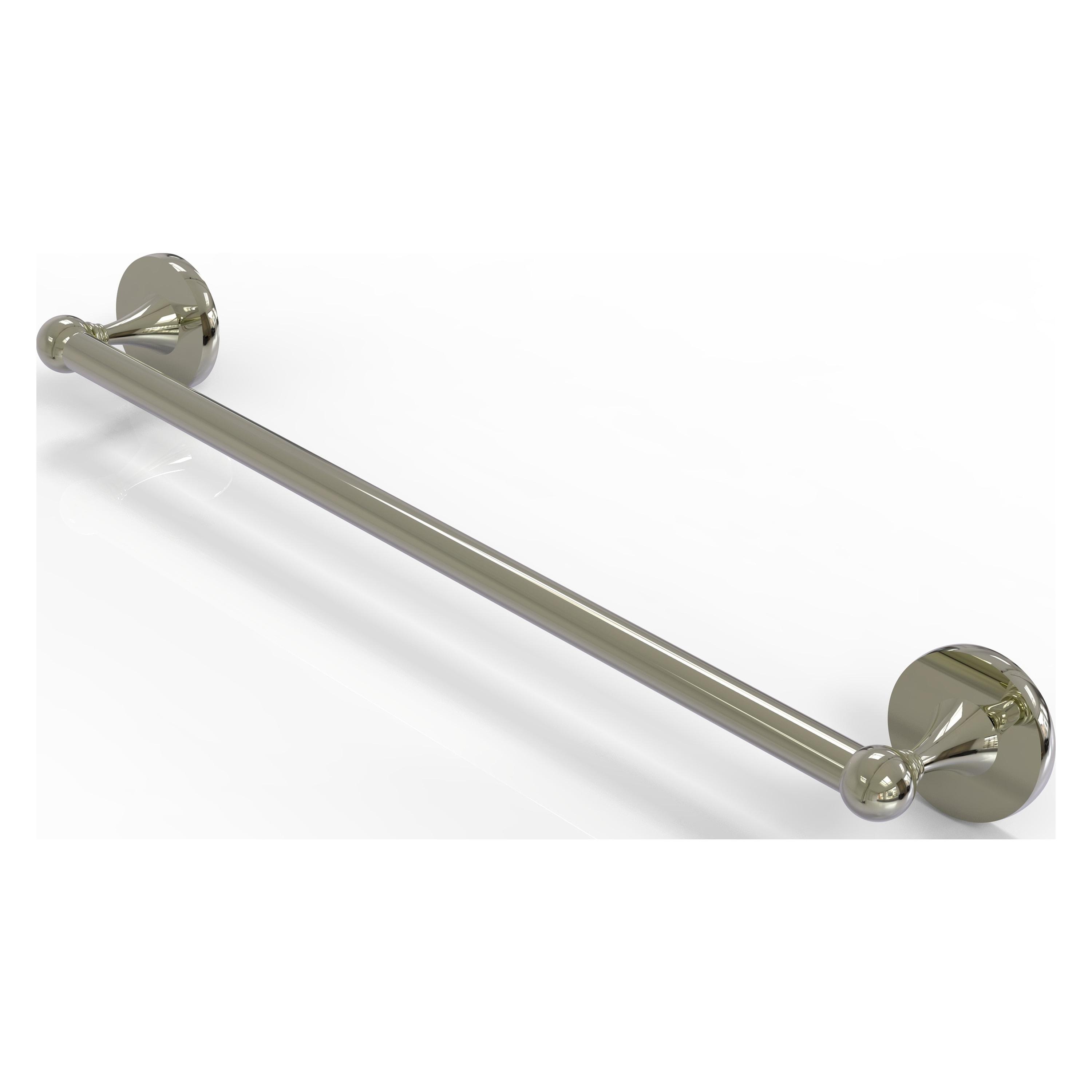 Allied Brass SL-41-36-PNI Shadwell 36-in Polished Nickel Wall mount Single Towel Bar