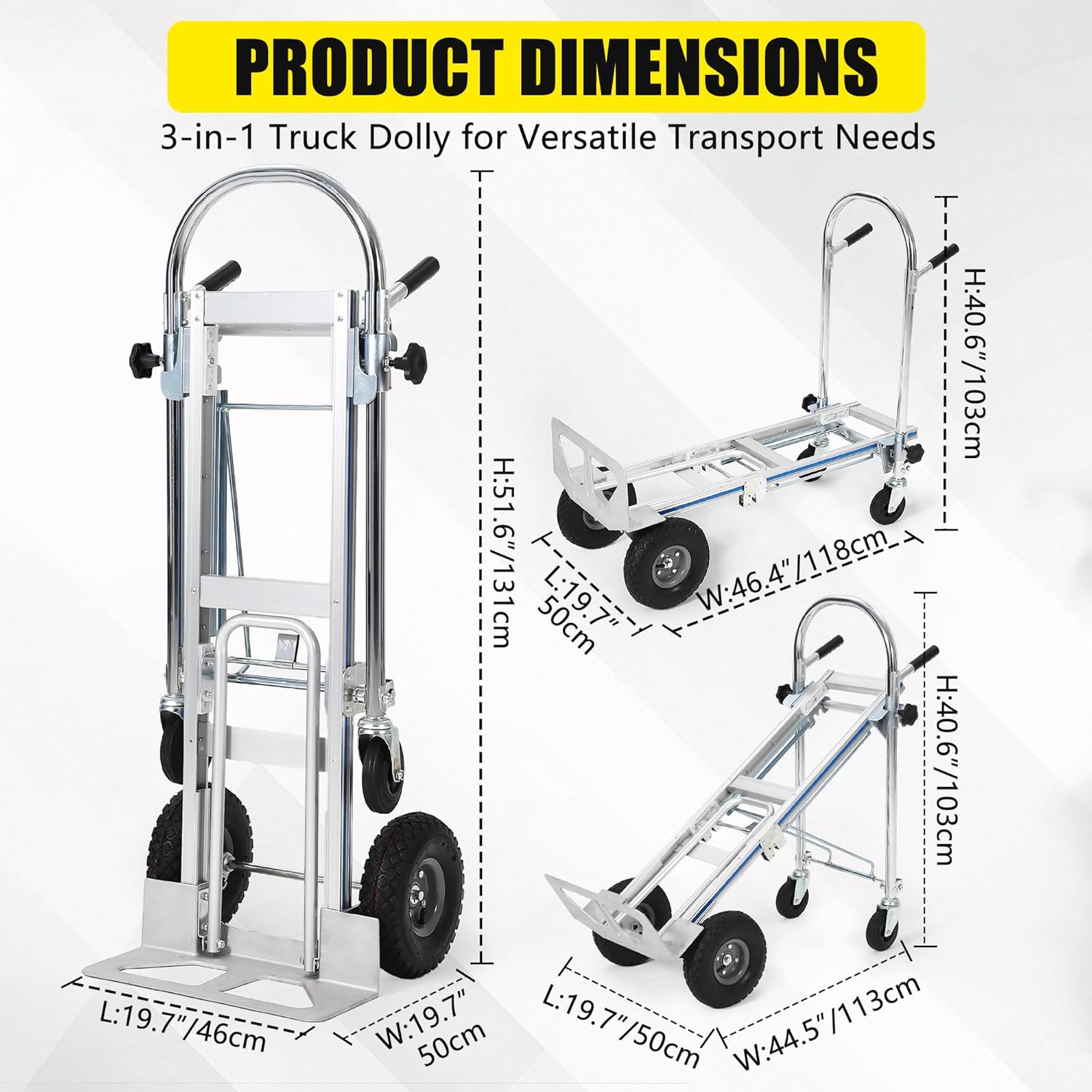 GAOMON CQC-OLEIYYZEEHB Hand-Truck-Dollies - View #3