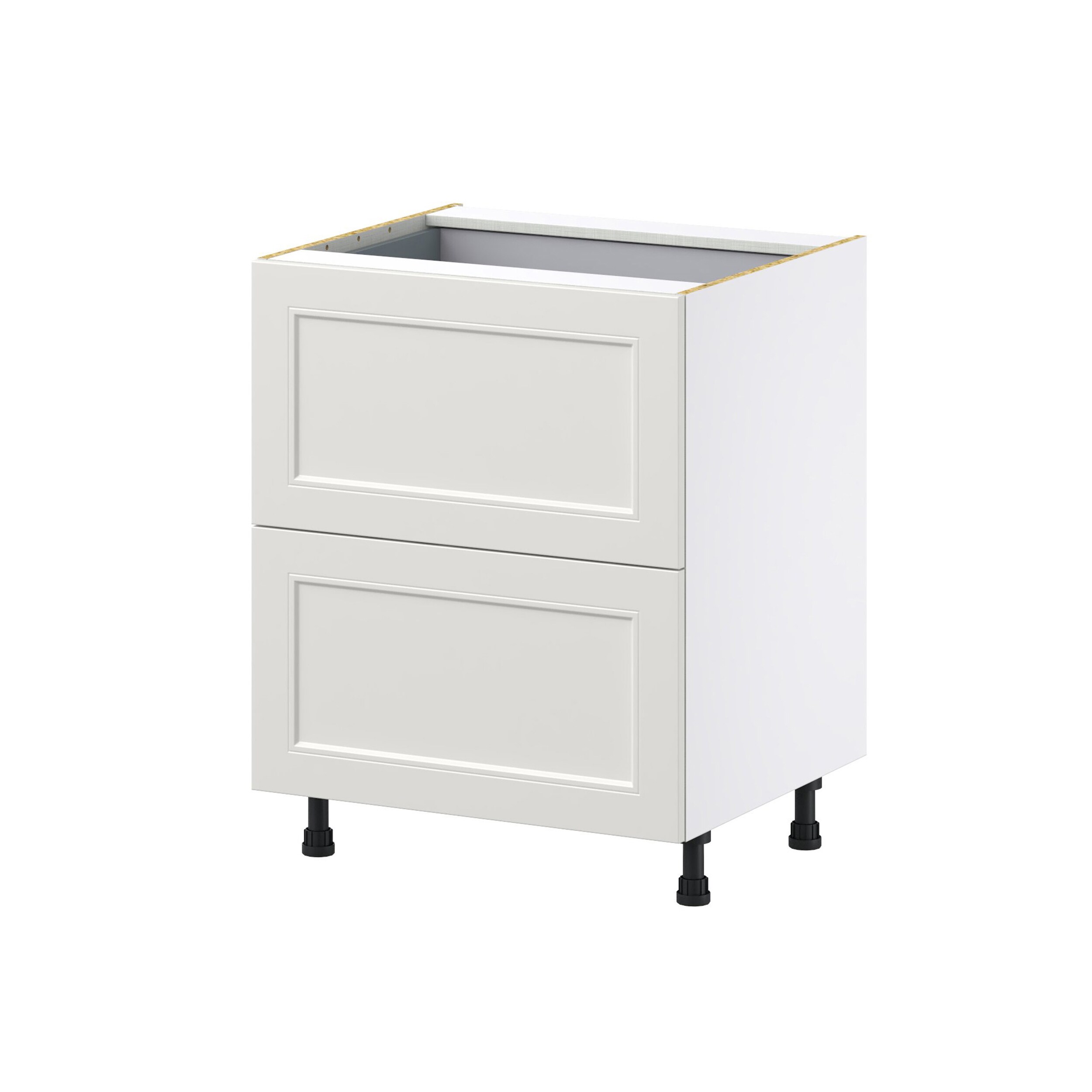 Hugo&Borg Belcourt 30-in W x 34.5-in H x 16-in D Gray Painted Base Fully Assembled Cabinet (Recessed Panel Shaker Door Style)