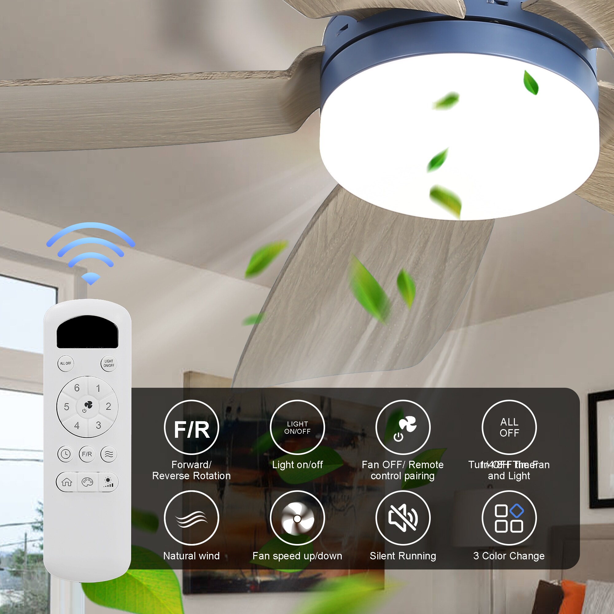 Sunrinx MG9-CF-15 Ceiling-Fans - View #7