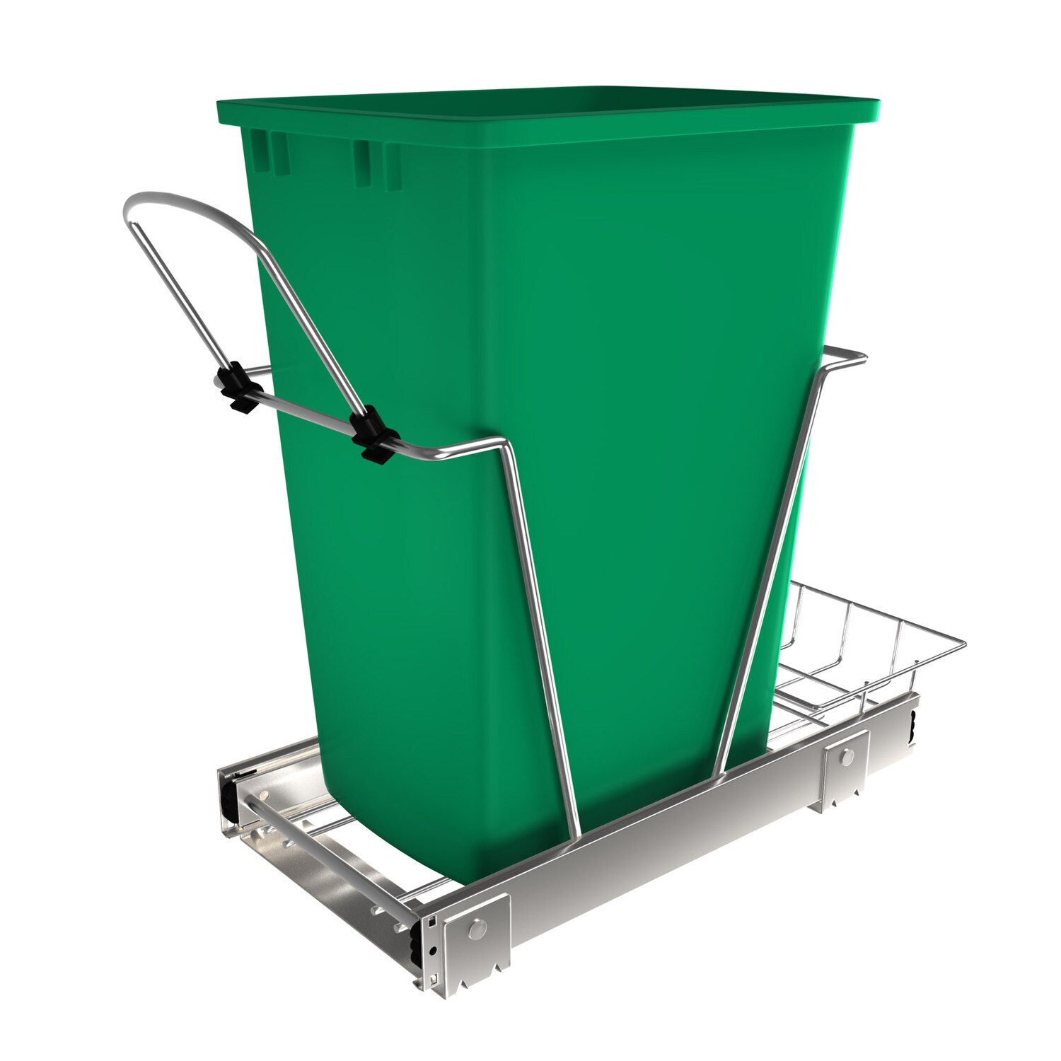 Rev-A-Shelf 252034 11-in x 22-in x 19-in 35-Quarts Pull-out trash can