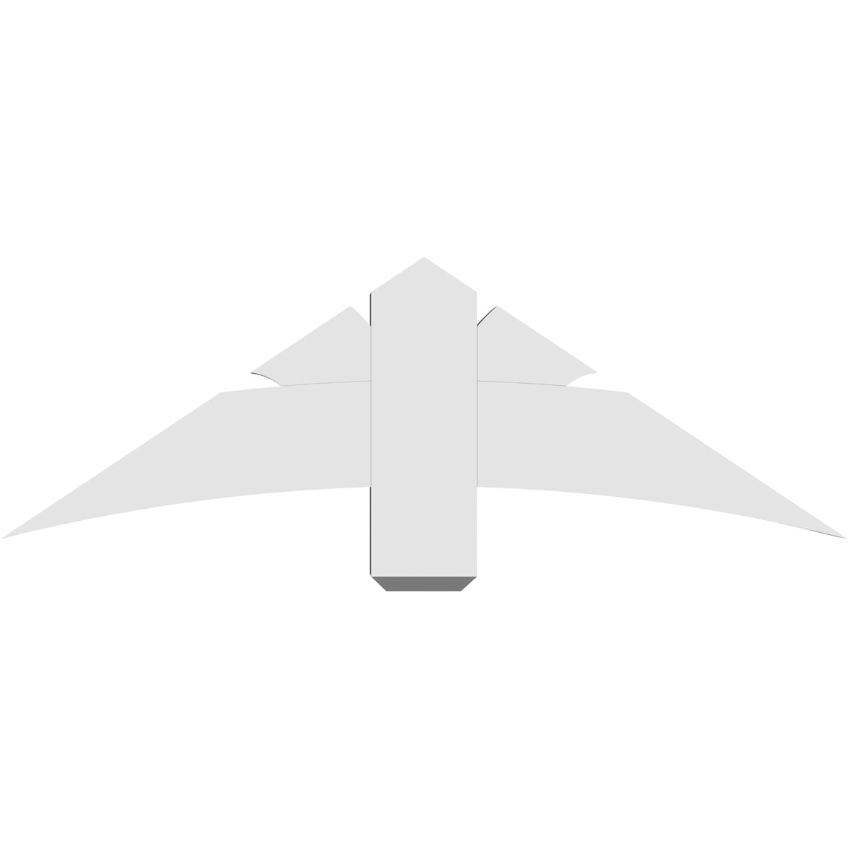 Ekena Millwork GBP048X16X0406DAV00 Exterior-Brackets-Braces - View #4