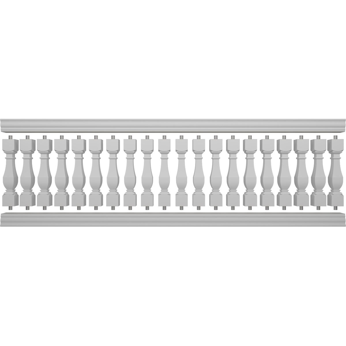 Ekena Millwork BALK42X144ACA railings - View #5