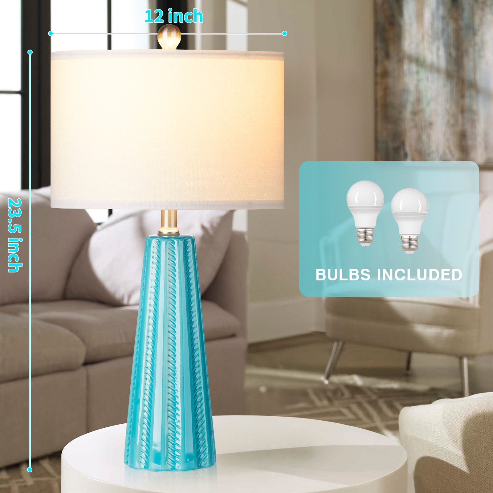 UrFurnishings TD-272 Table-Lamps - View #10