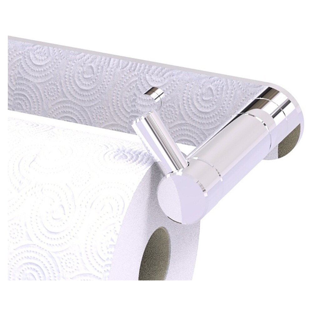 Allied Brass Polished Chrome Metal Wallmount Paper Towel Holder at