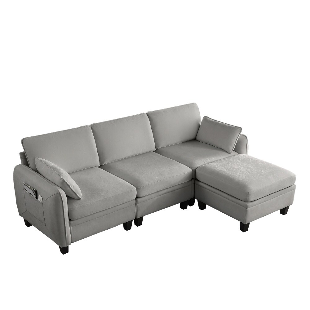 Coolbibila YUMO-SOFA-GRAY Sofas-Loveseats - View #6