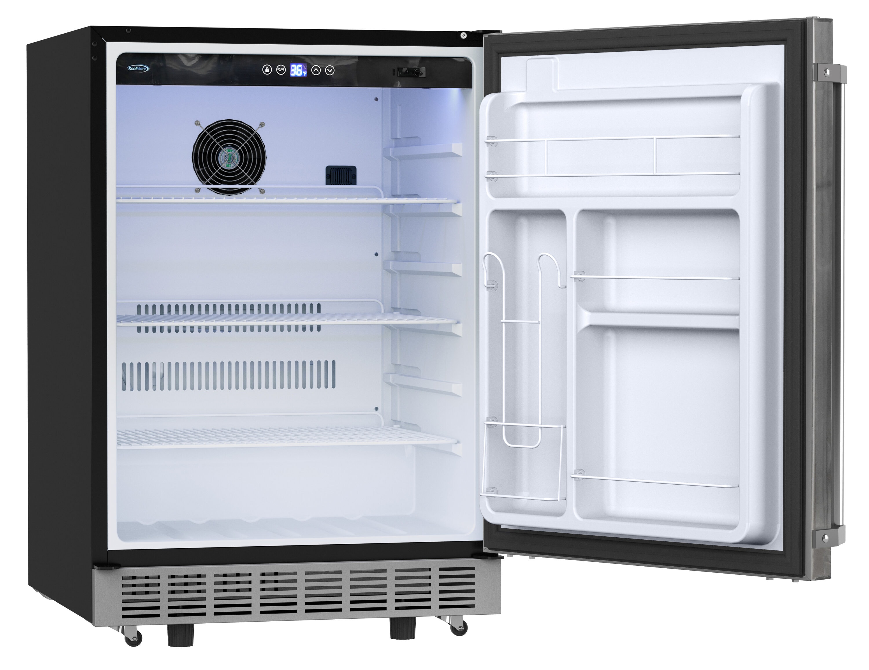 KoolMore LOW-KM-OKS-OFRC-58SS Freezerless-Refrigerators - View #9