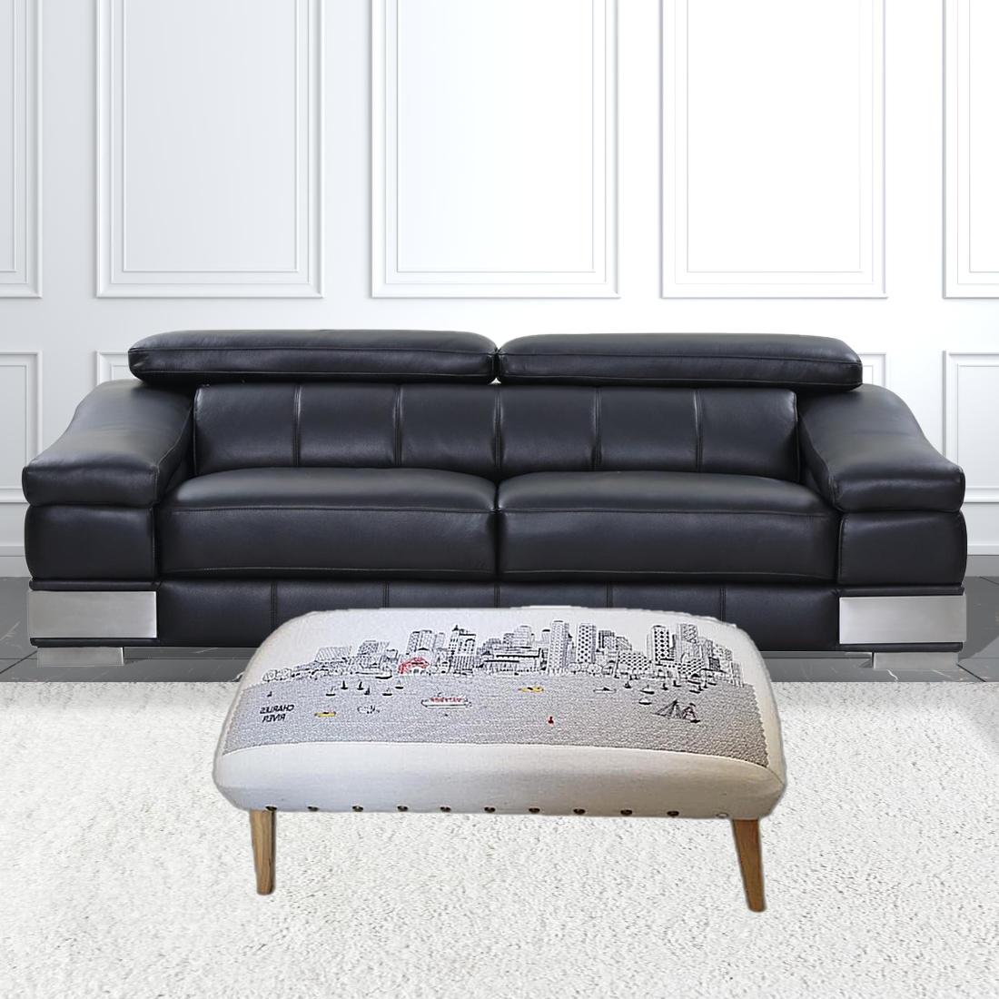 HomeRoots 4000480547 Indoor-Ottomans - View #4