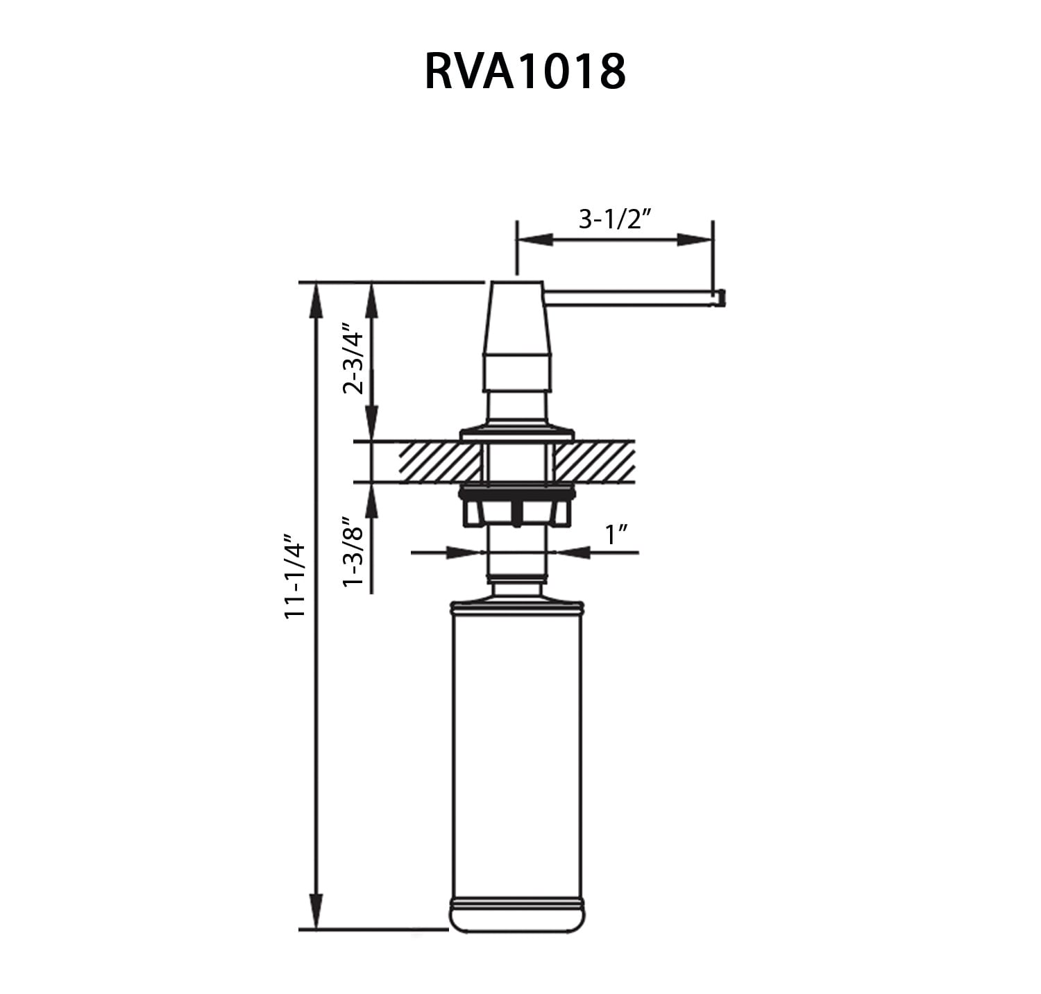 Ruvati RVA1018BN Soap-Lotion-Dispensers - View #4