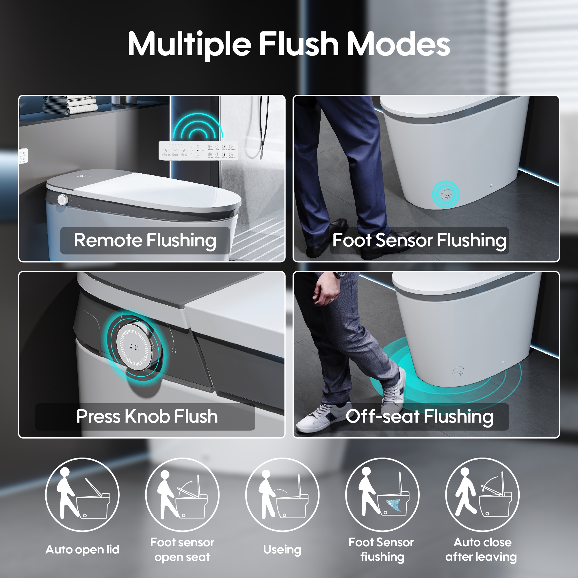 WELLFOR XS-P238860 toilets - View #11