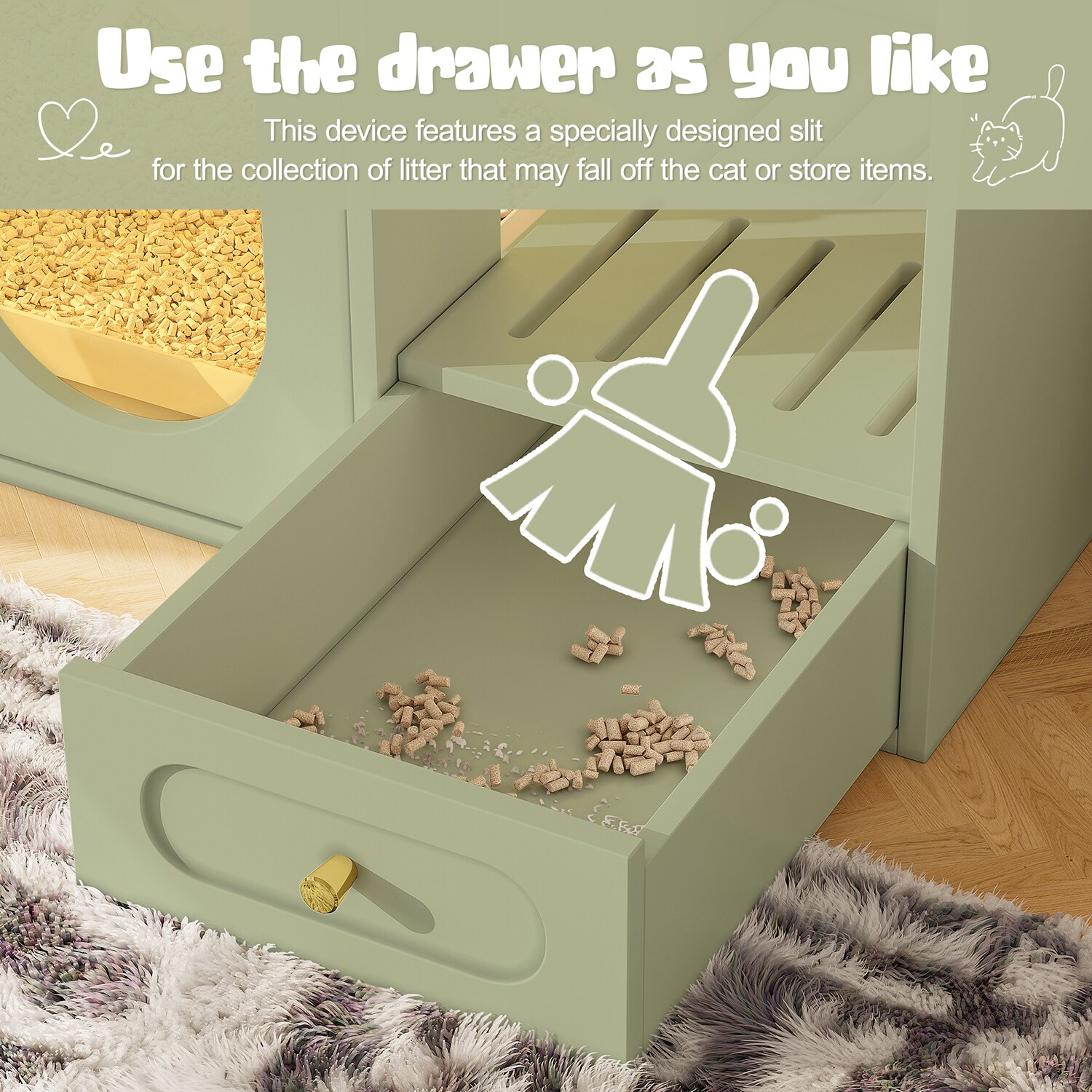 Mondawe MO-GO4444F Cat-Litter-Box - View #8
