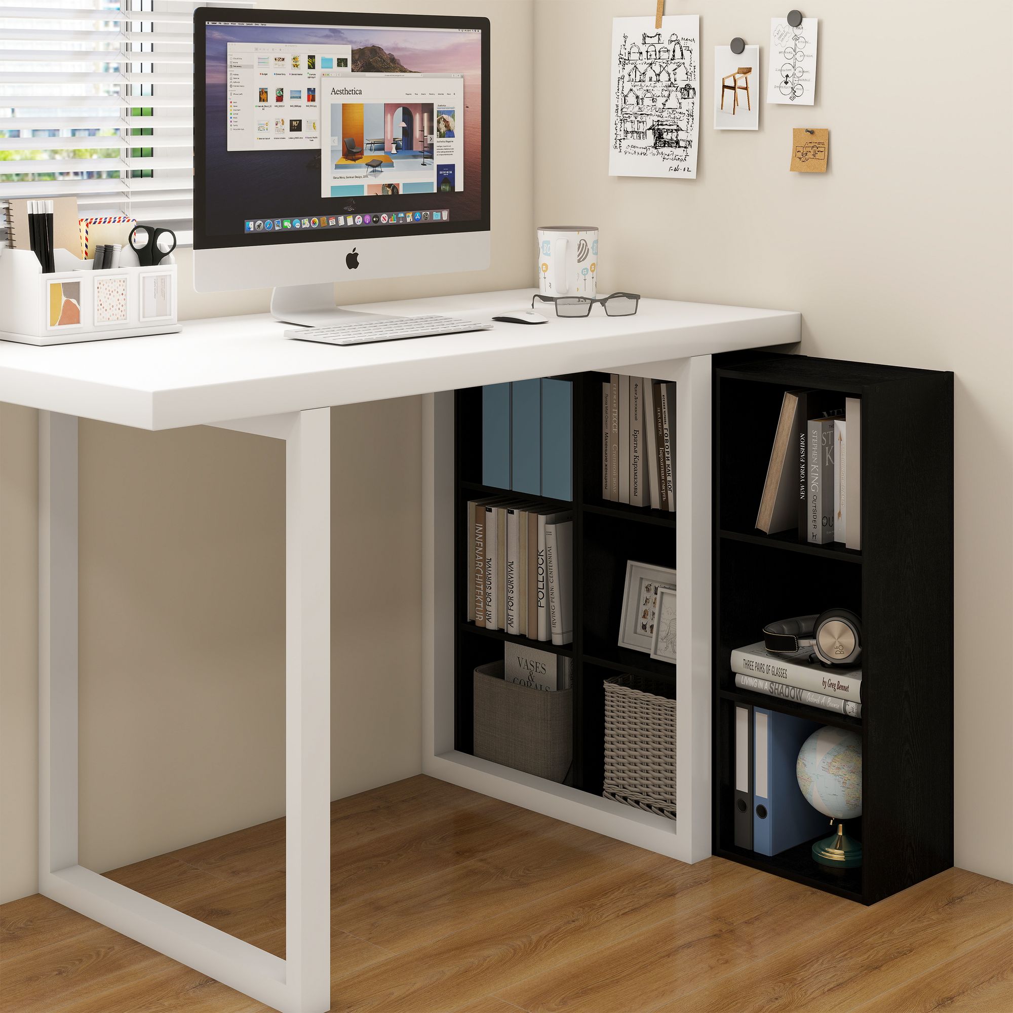 HomLux 11003BKW-A bookcases - View #4