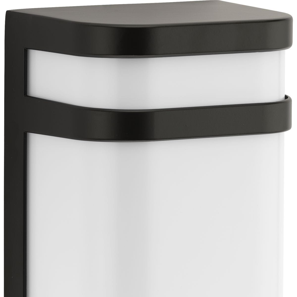 Architectural Bronze LED Outdoor Wall Lantern with Acrylic Shade