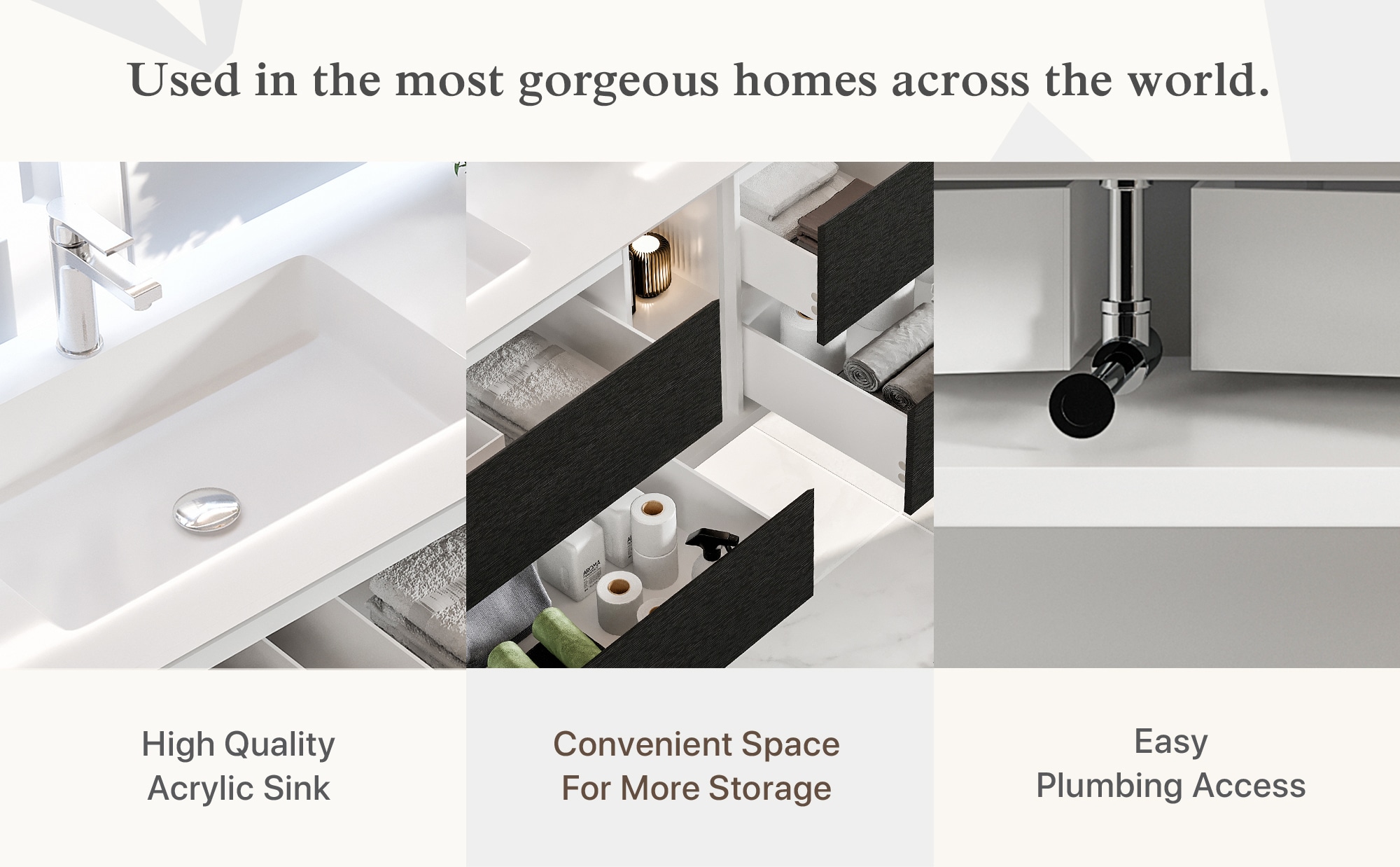 Eviva EVVN777-75BWD-WH Bath-Vanity-Combo - View #8