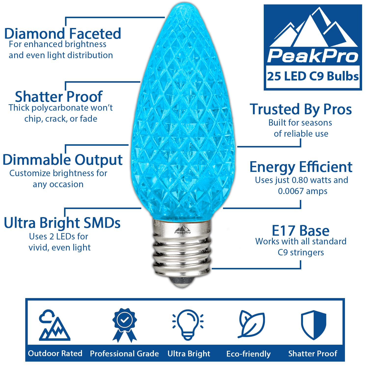Novelty Lights C9-UB-TE-DF Christmas-String-Lights - View #2