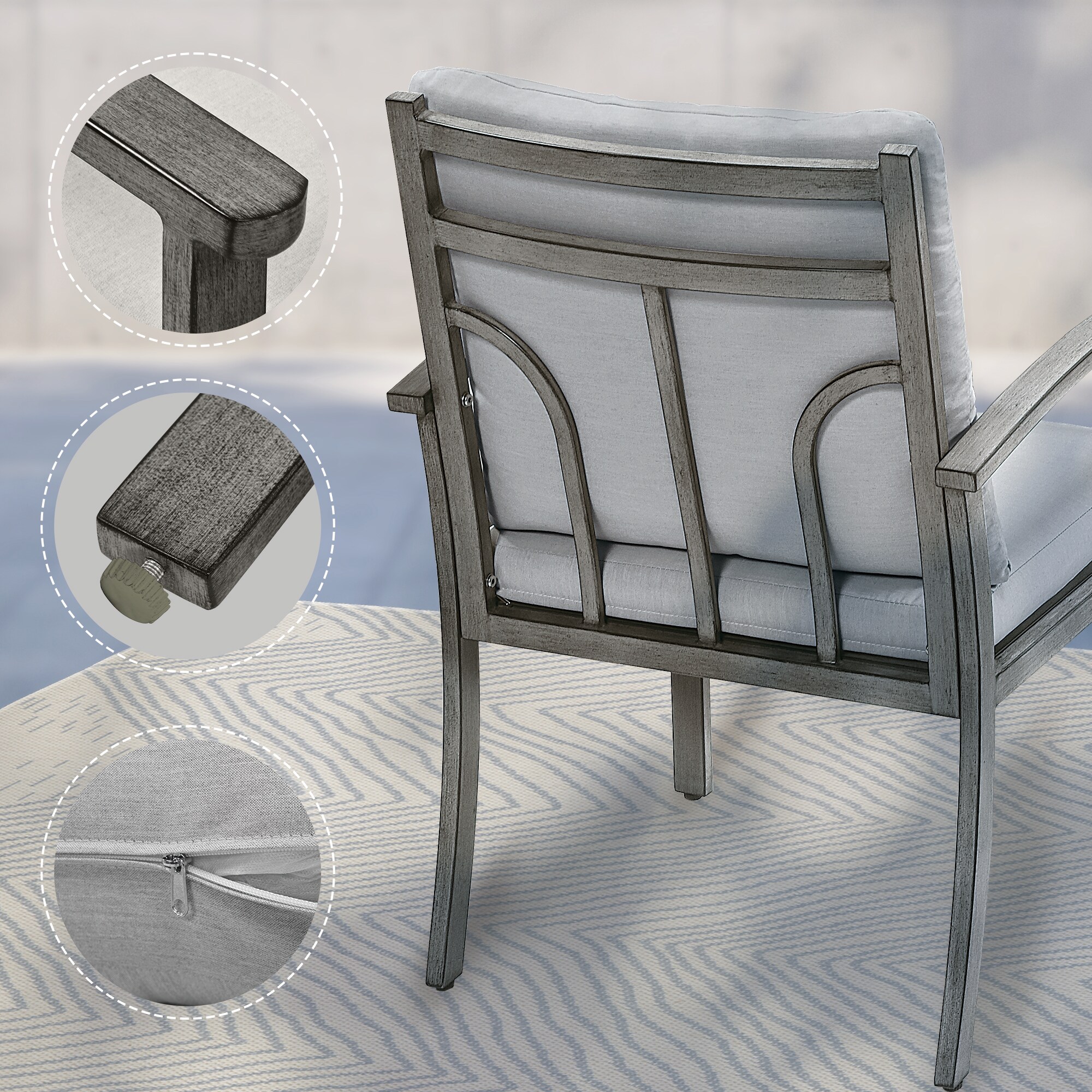  EL-CZ7-GG-C1-WL3 Patio-Dining-Sets - View #3
