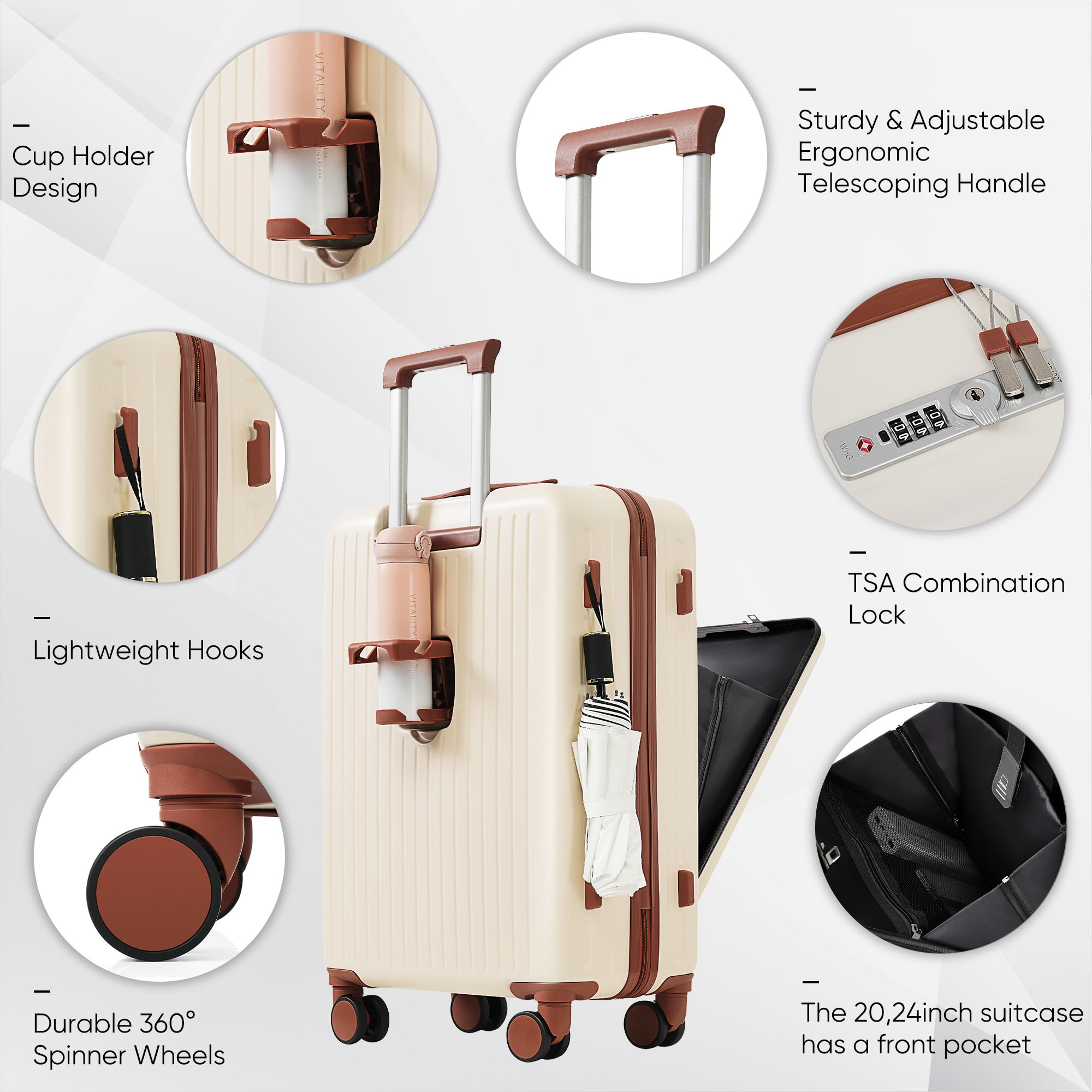 ModernLuxe L3P-N726P268997O Luggage-And-Luggage-Sets - View #2