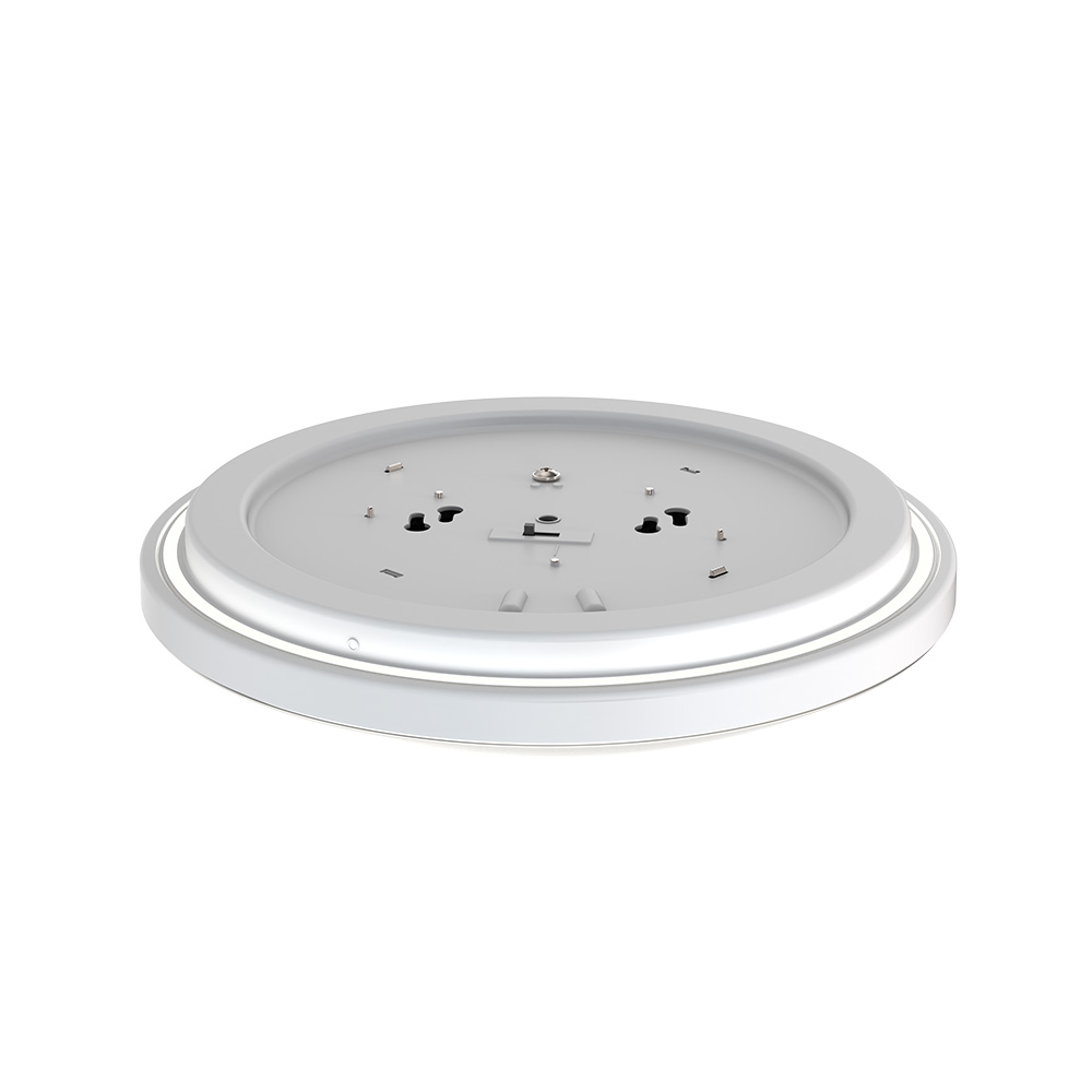 11-Inch White Round LED Flush Mount Ceiling Light