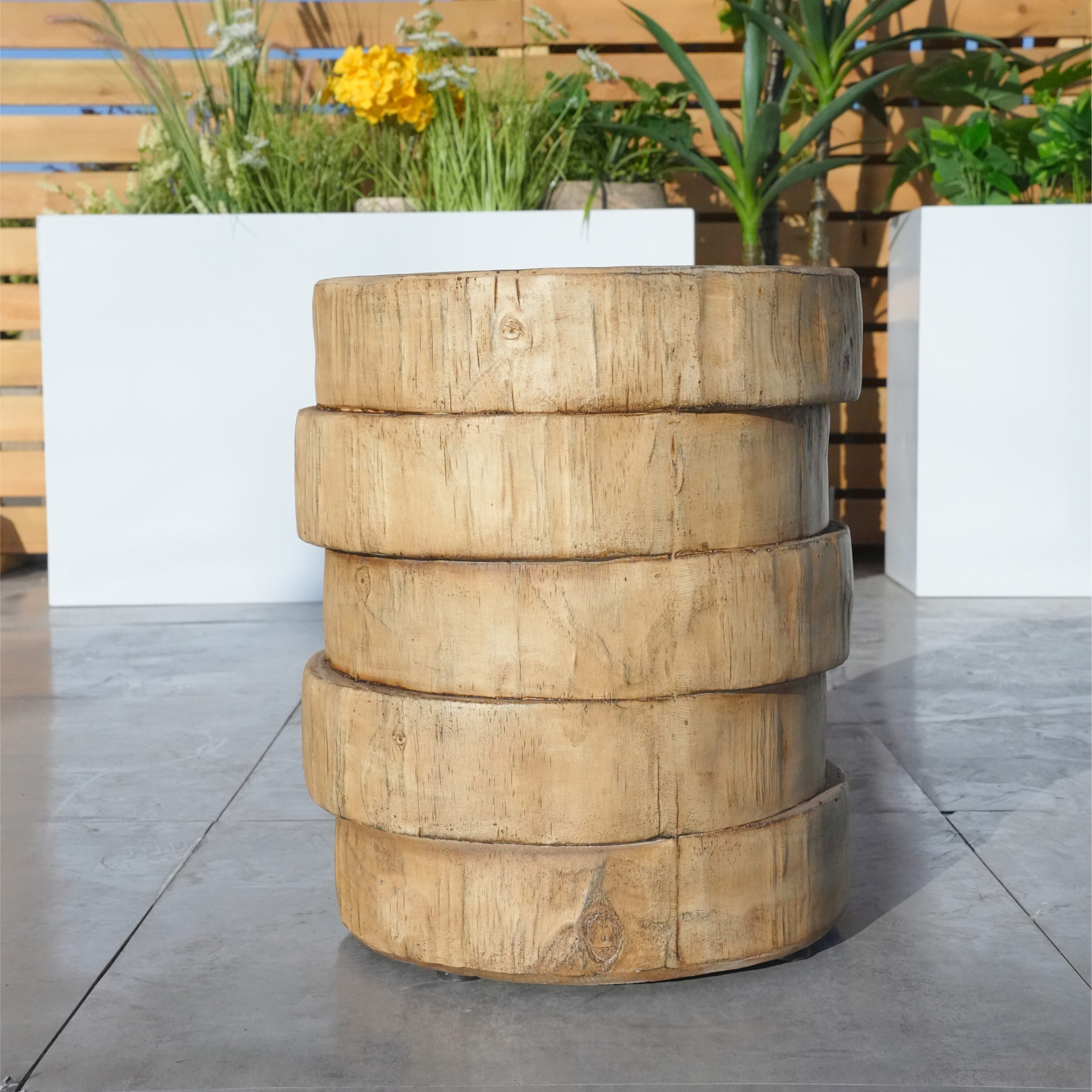 Moda Furnishings PAT-2463ST PAT-2463ST Round Outdoor Coffee 14.6-in W x 14.6-in L