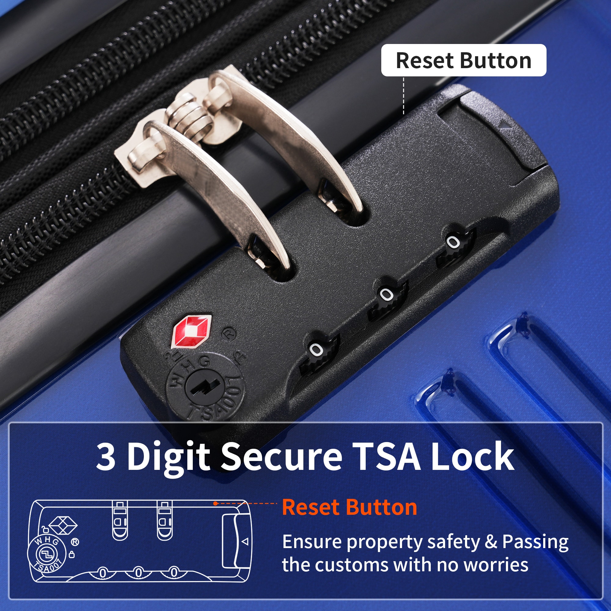 ModernLuxe L3P-N732P184448S Luggage-And-Luggage-Sets - View #13