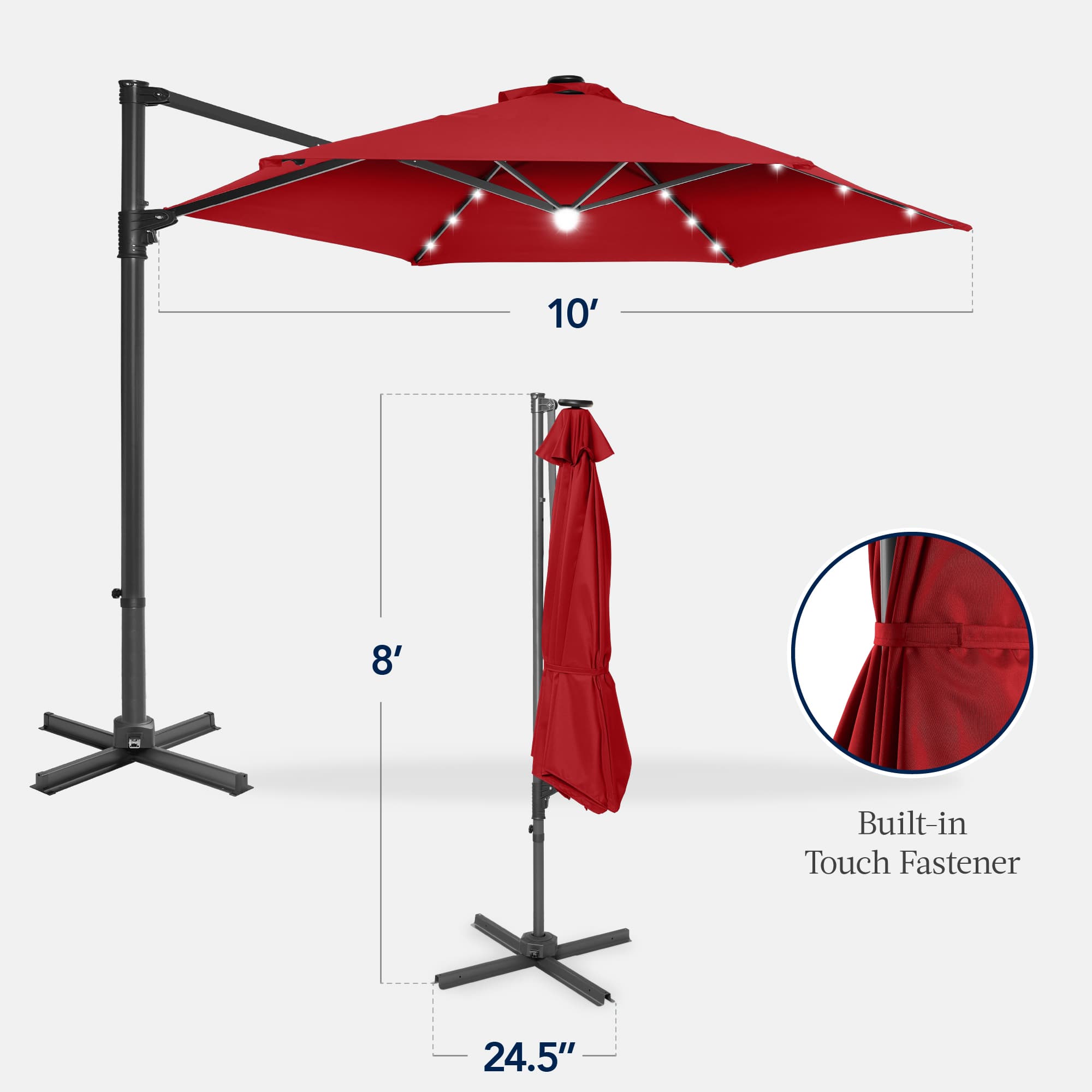 Best Choice Products SKY9555 Umbrellas-2 - View #2
