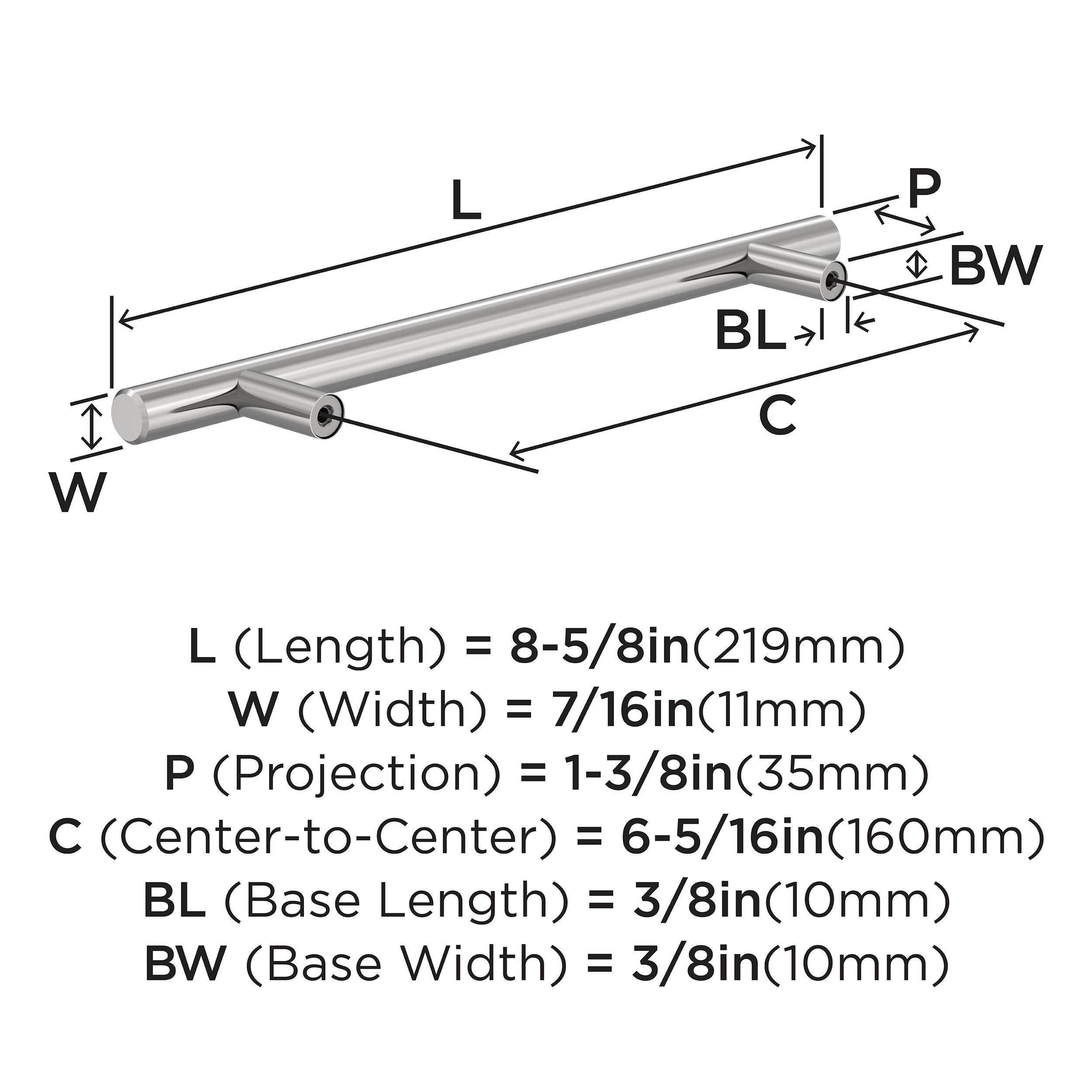Amerock 25VMP3724326 Cabinet-Pulls - View #4