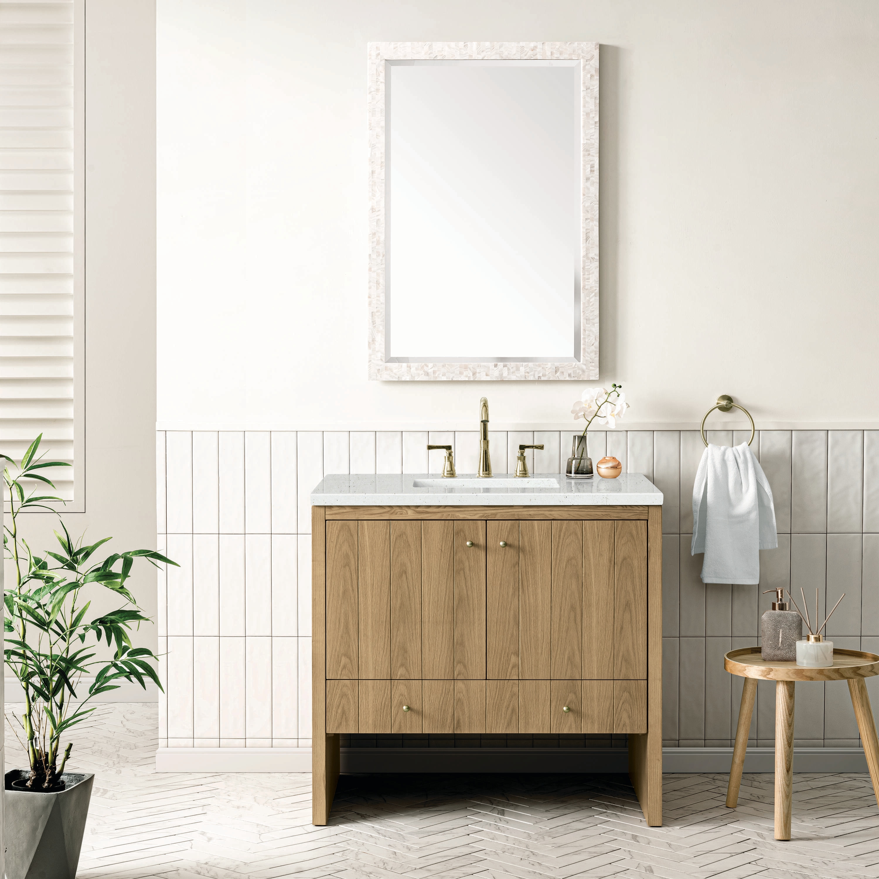James Martin Vanities 435-V36-LNO-3LDL Bath-Vanity-Combo - View #3
