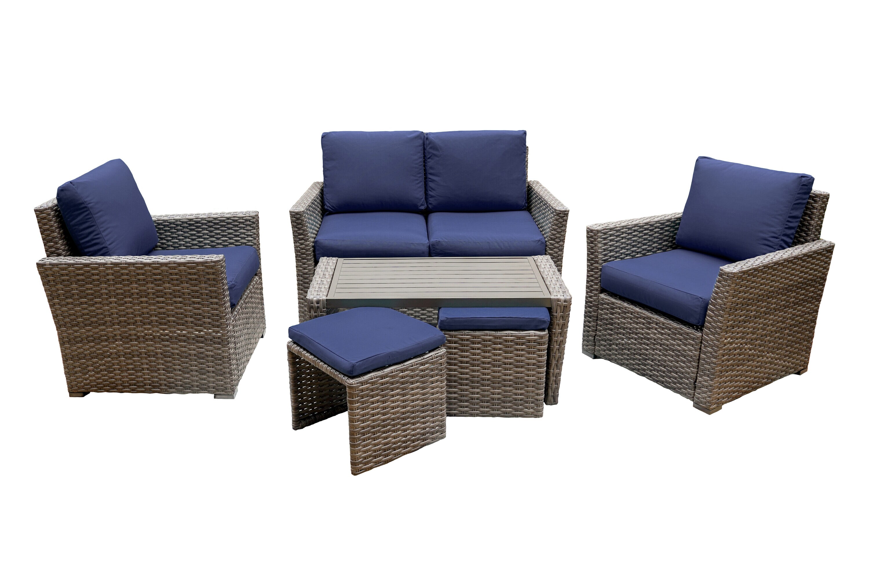 Leisure Made 844019-NVY Patio-Conversation-Sets - View #6