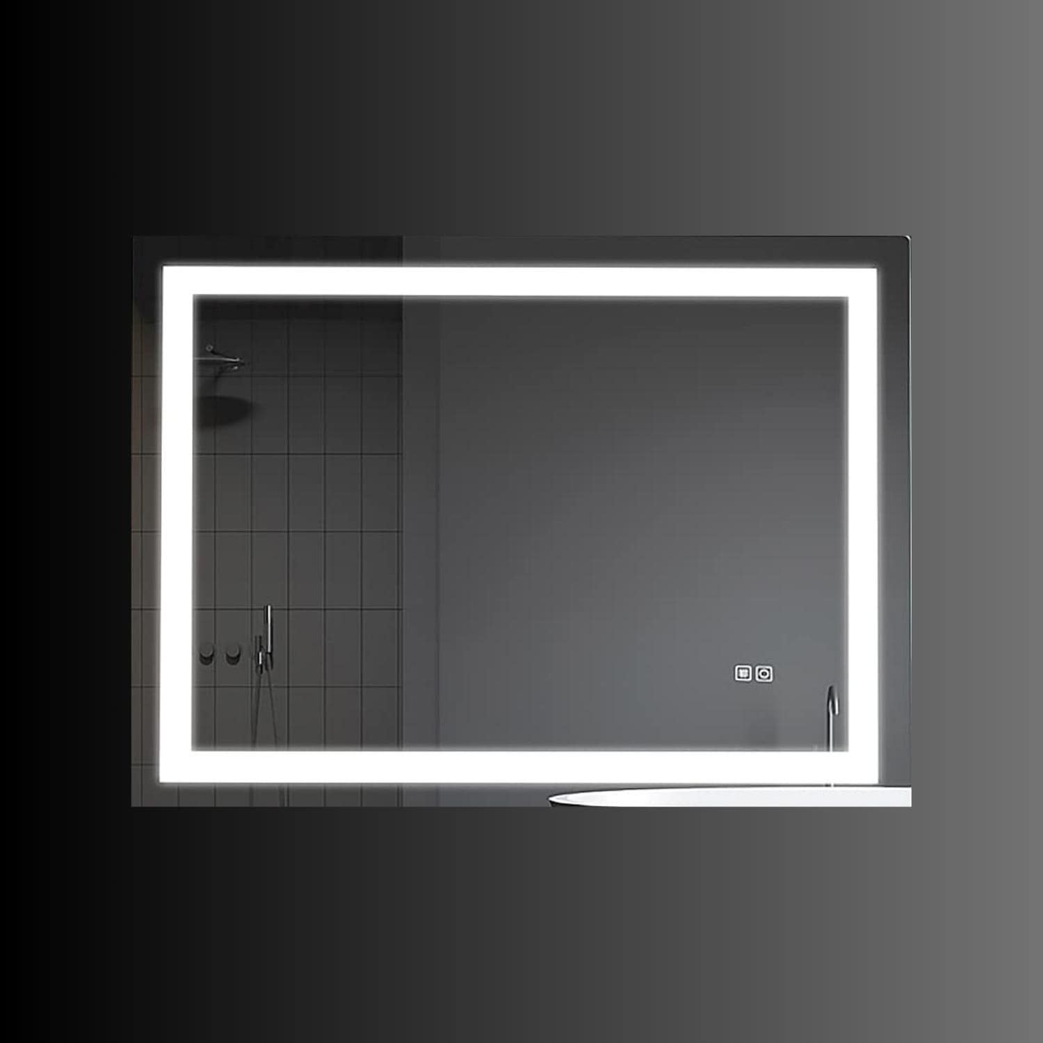 Dreamwerks LV-002 Framed-Bath-Mirrors - View #5