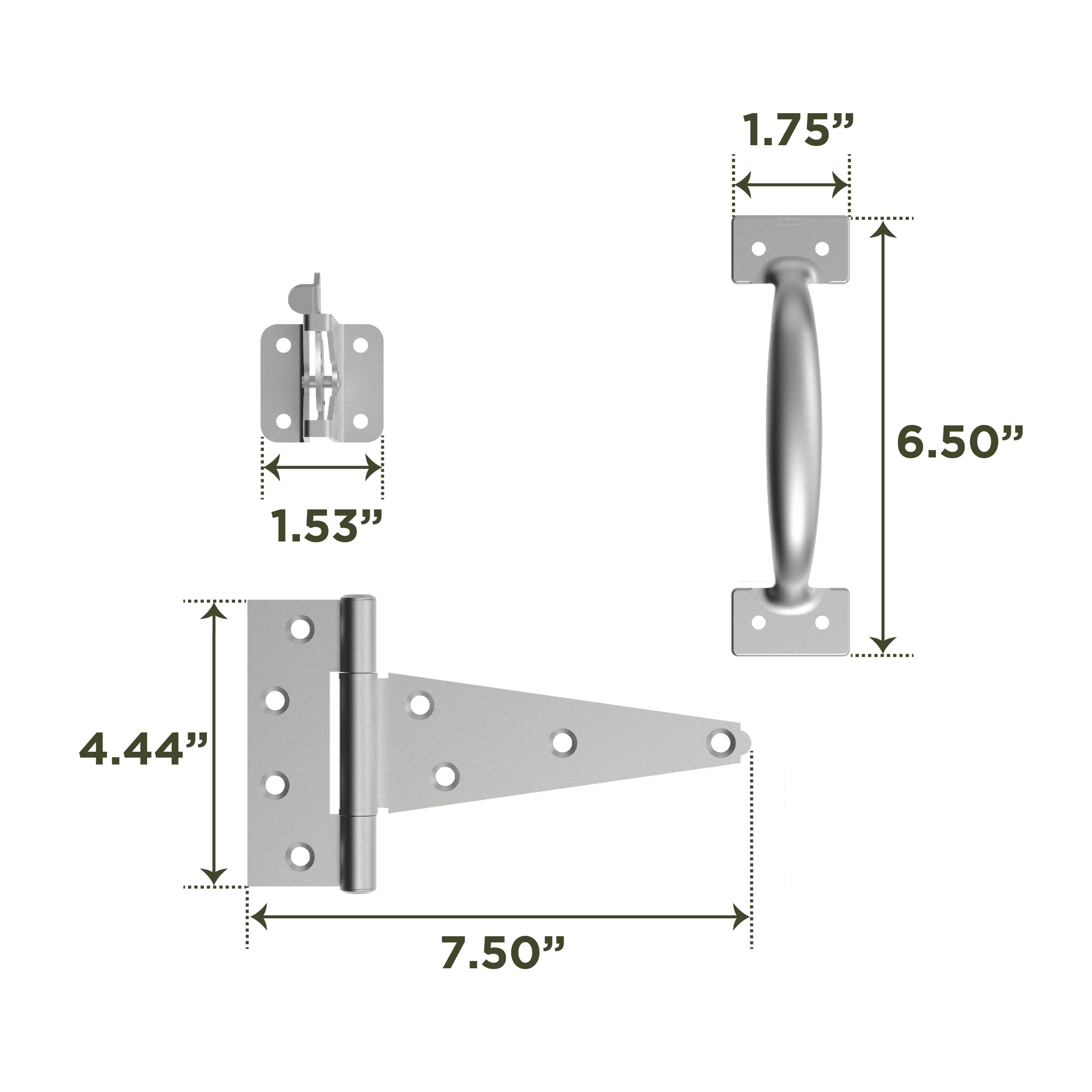 National Hardware N166-008 Gate-Hardware - View #12