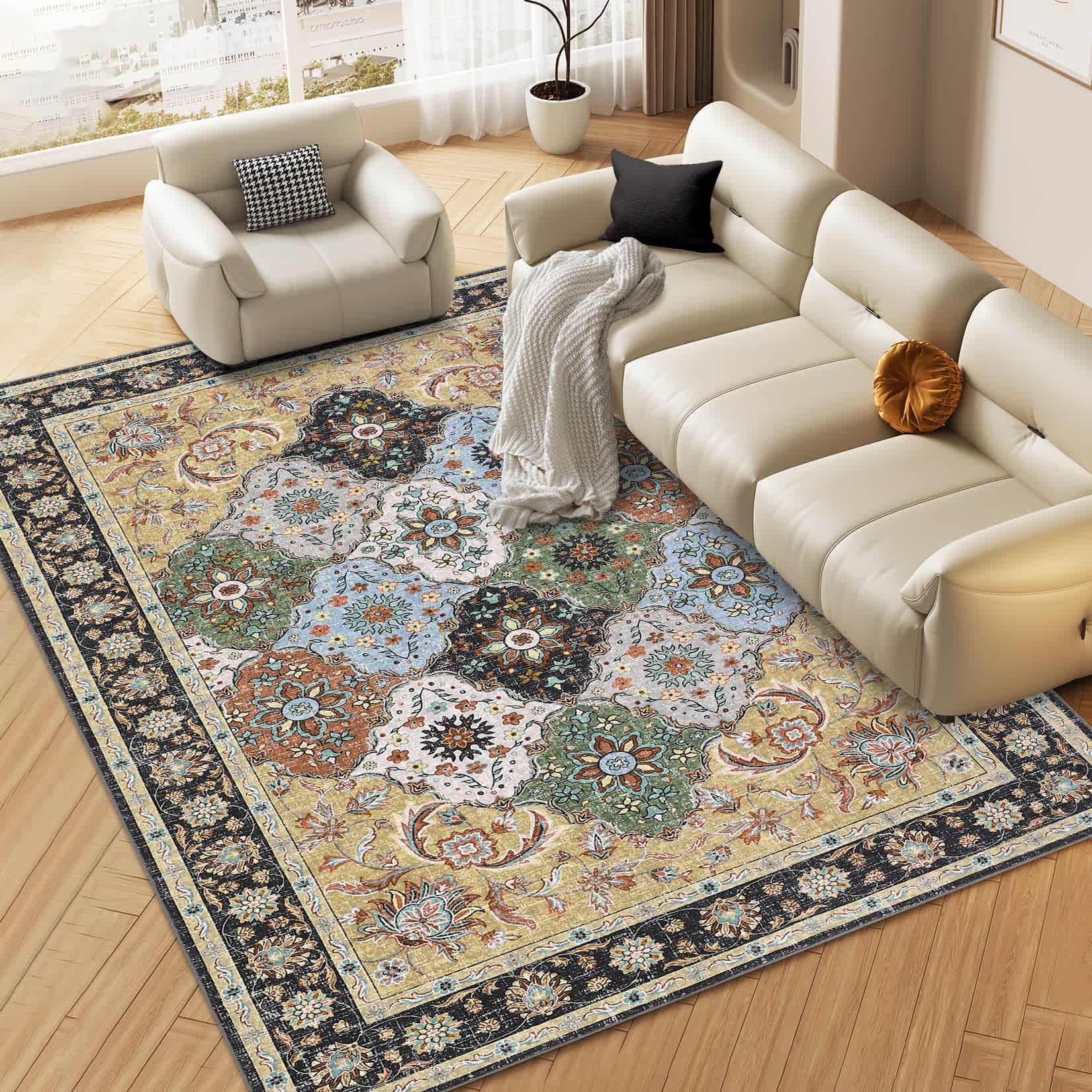 Qeetex LSN-PHO-16D65FXR rugs - View #5