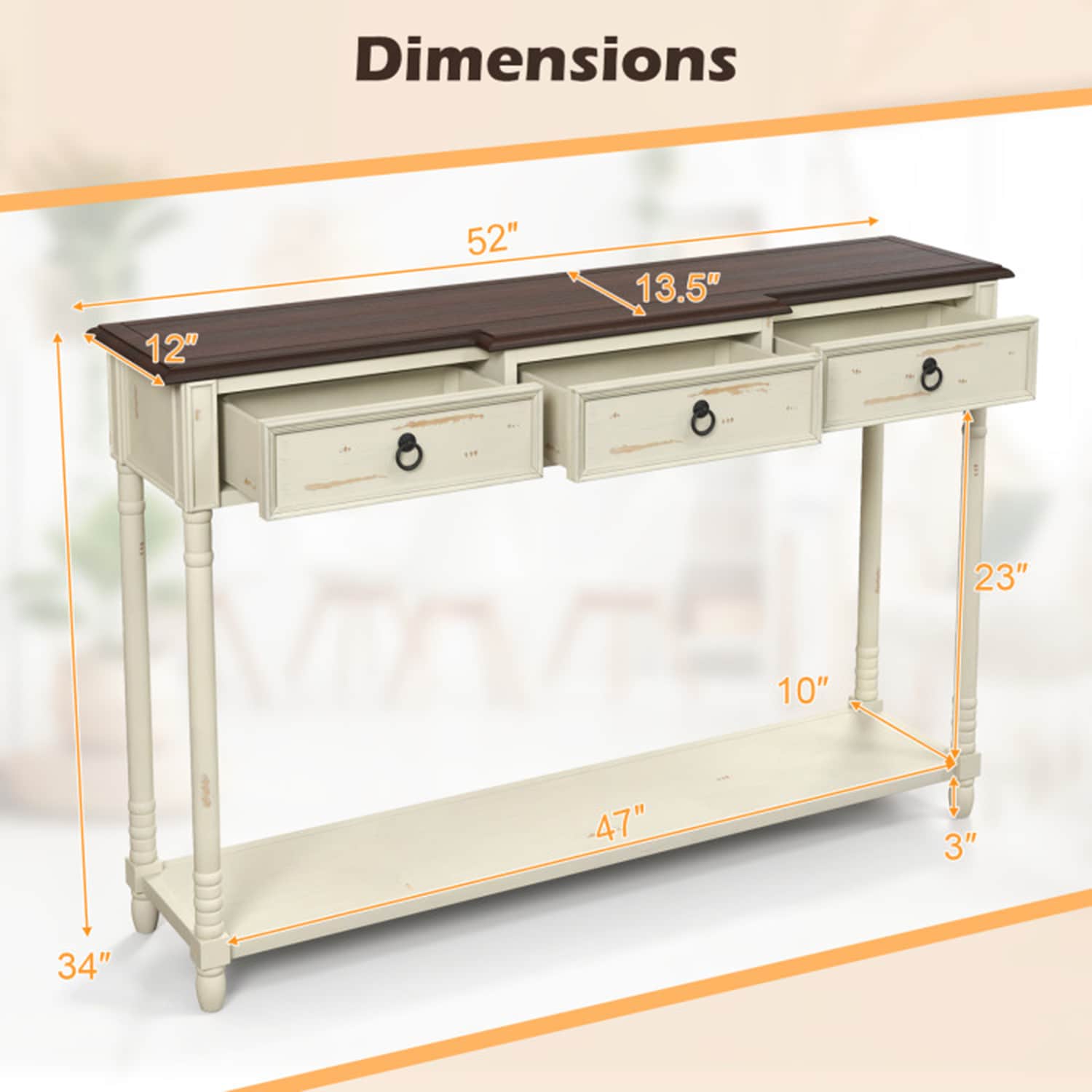 Mondawe MO-JV11152 Console-Sofa-Tables - View #8